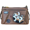 Womens Chala Chala Kitty Deluxe Crossbody Handbag Brown Brown