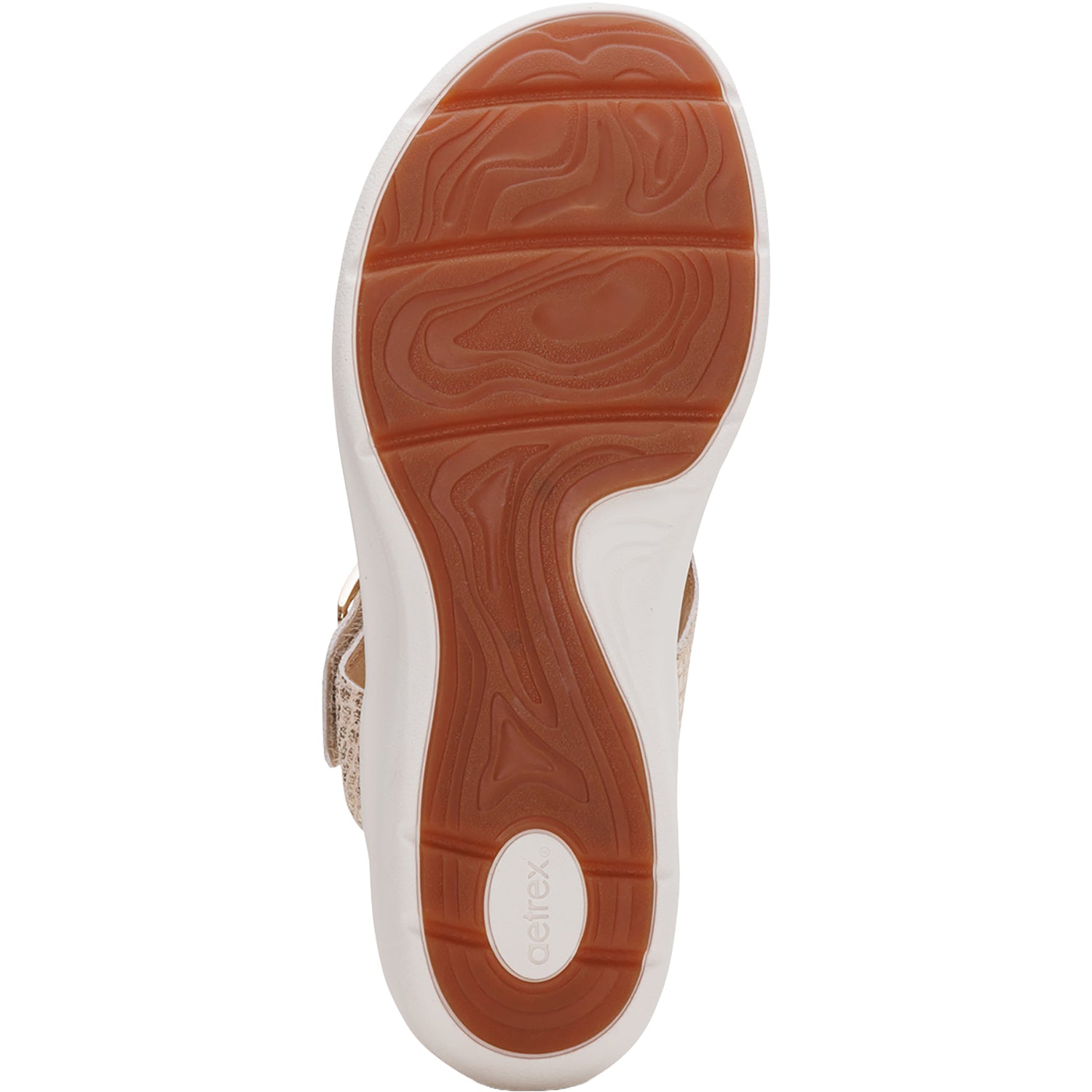 Womens Aetrex Aetrex Donna Women's Sandals Champagne Champagne