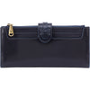 Womens Hobo Hobo Dunn Continental Wallet Navy Horizon Patina Leather Navy Horizon Patina Leather