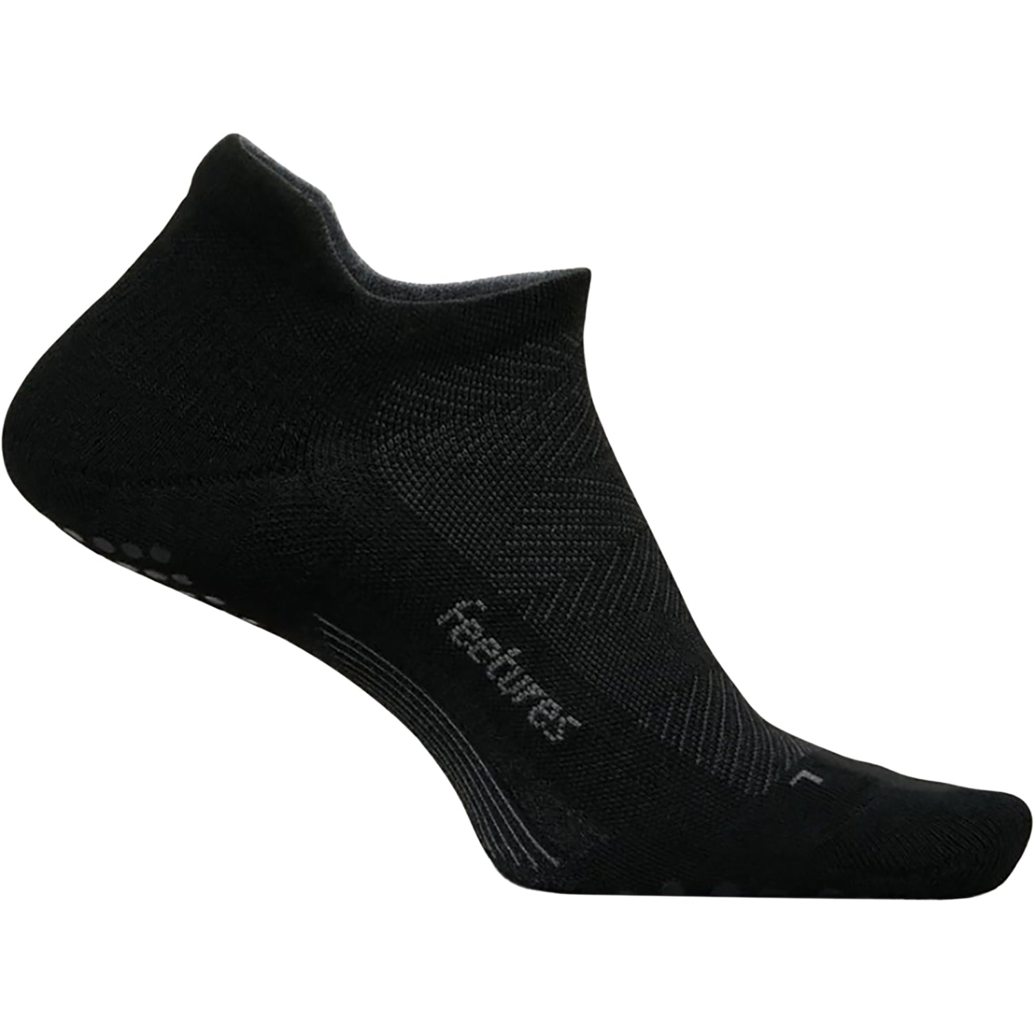 Unisex Feetures Feetures Elite Grip Max Cushion Tab Unisex Athletic Shoes Socks Balance Black Balance Black