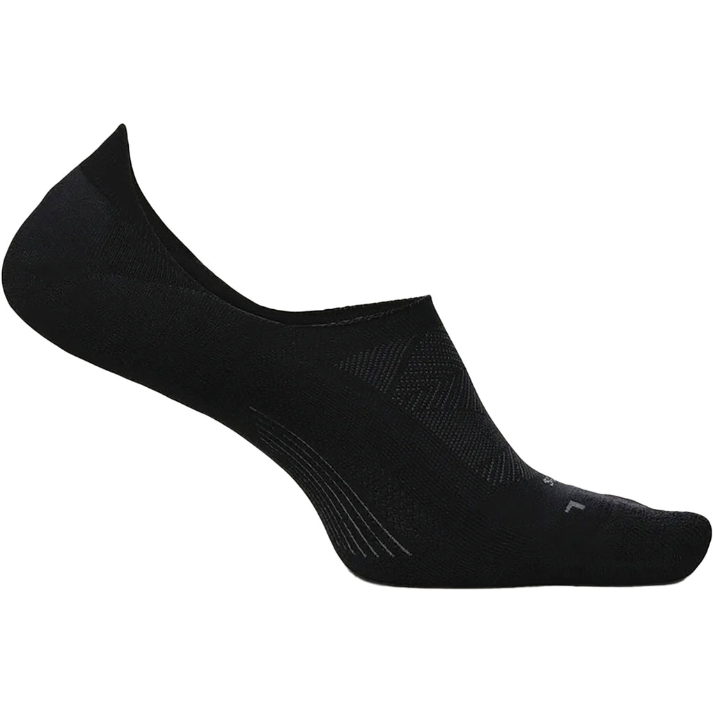 Unisex Feetures Women's Feetures Elite Light Cushion Invisible Socks Black