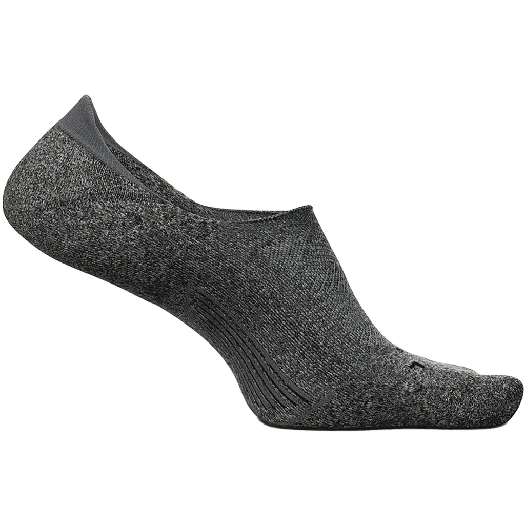 Unisex Feetures Unisex Feetures Elite Light Cushion Invisible Socks Grey