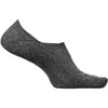 Unisex Feetures Women's Feetures Elite Light Cushion Invisible Socks Grey