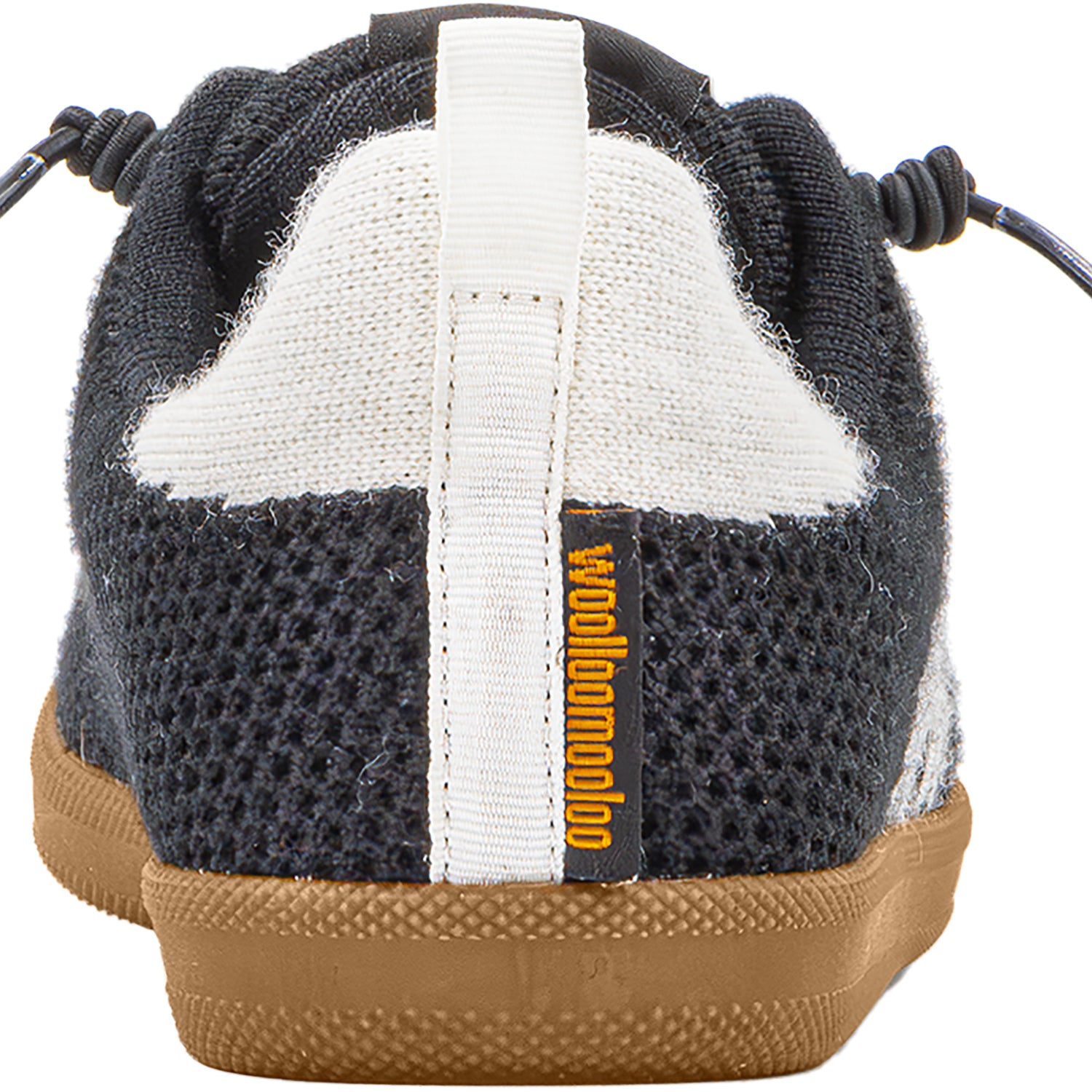 Unisex Woolloomooloo Woolloomooloo Engadine Merino Wool Unisex Sporty Lace Up Shoes Jet Jet