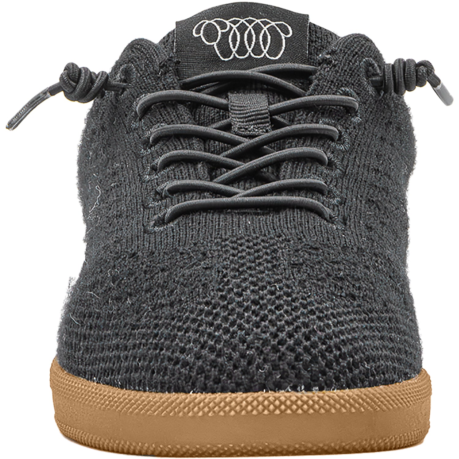Unisex Woolloomooloo Woolloomooloo Engadine Merino Wool Unisex Sporty Lace Up Shoes Jet Jet