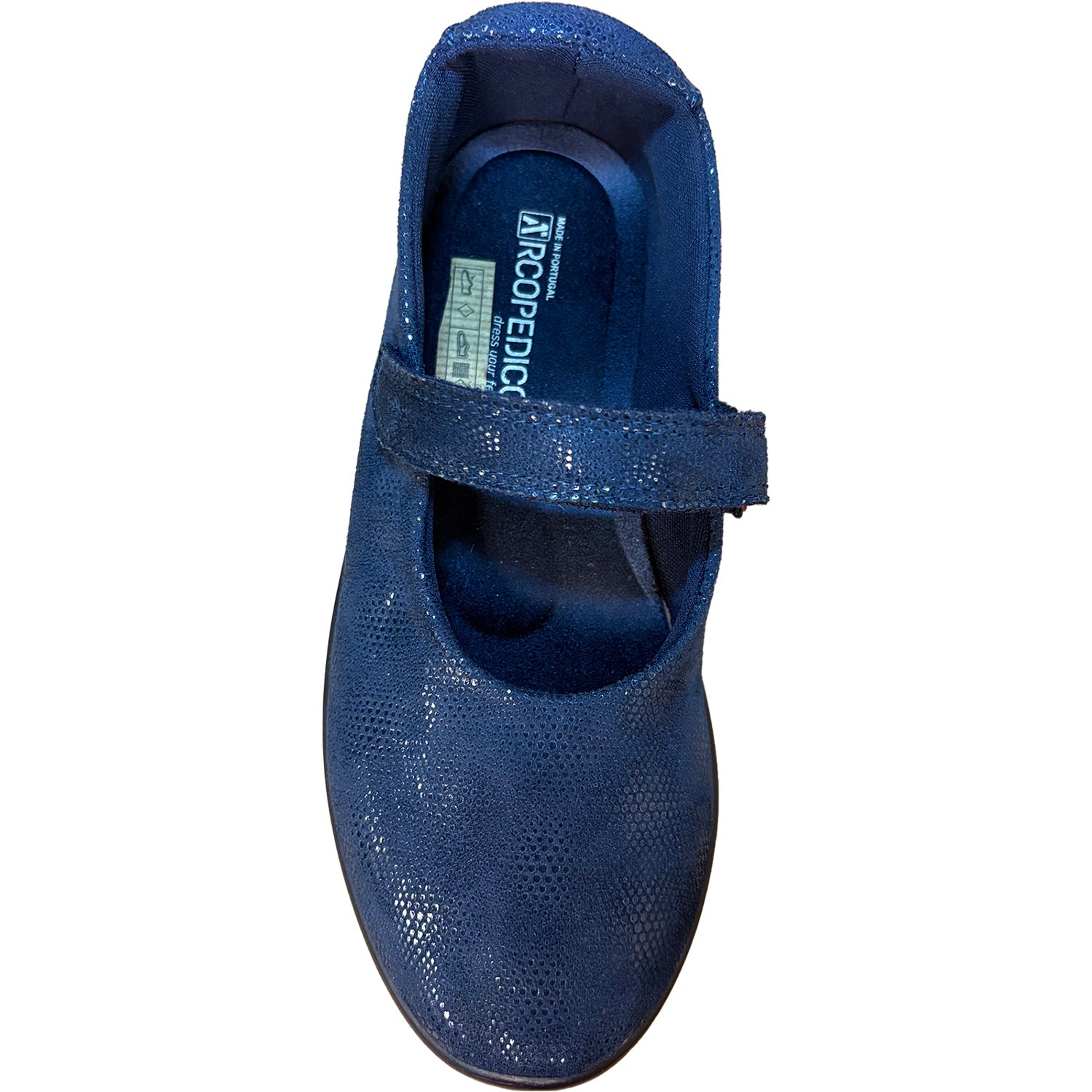 Womens Arcopedico Women's Arcopedico Estrela Navy Stardust Navy Stardust