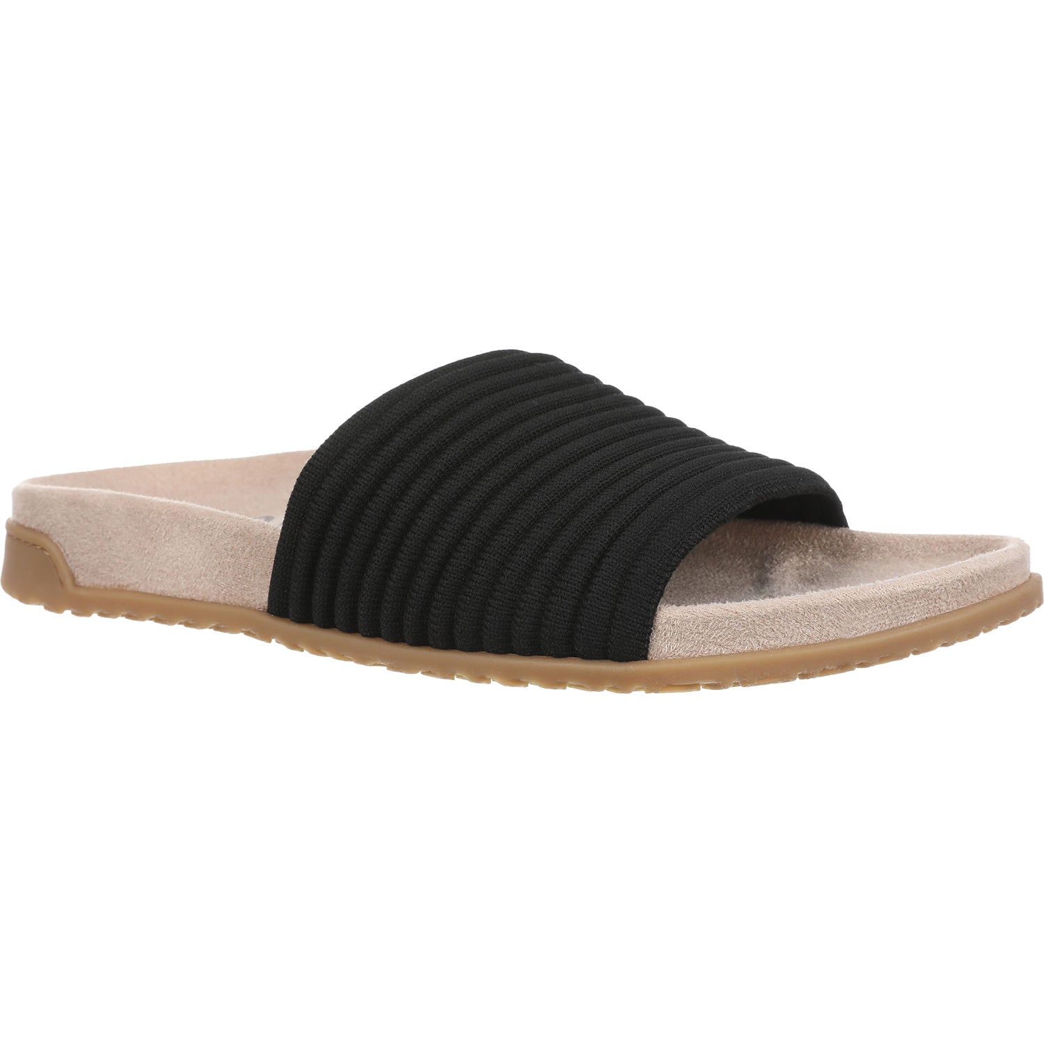 Womens Vionic Vionic Evie Knit Women's Slide Sandals Black Black