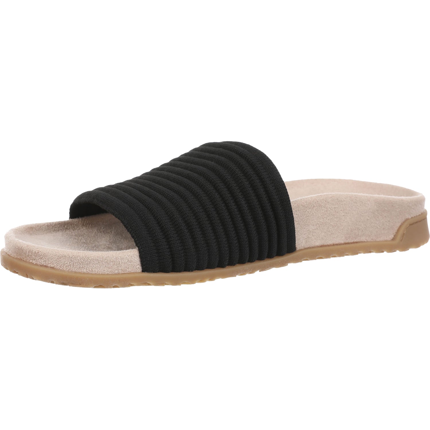 Womens Vionic Vionic Evie Knit Women's Slide Sandals Black Black