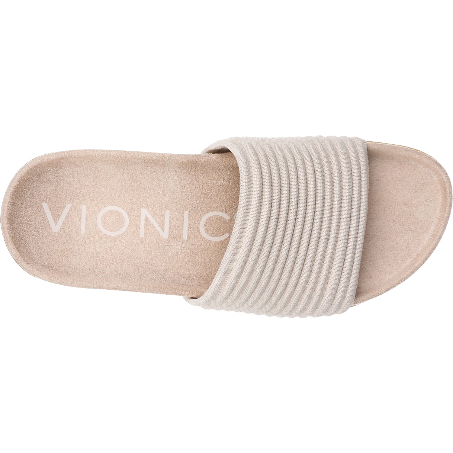 Womens Vionic Vionic Evie Knit Women's Slide Sandals Cream Cream