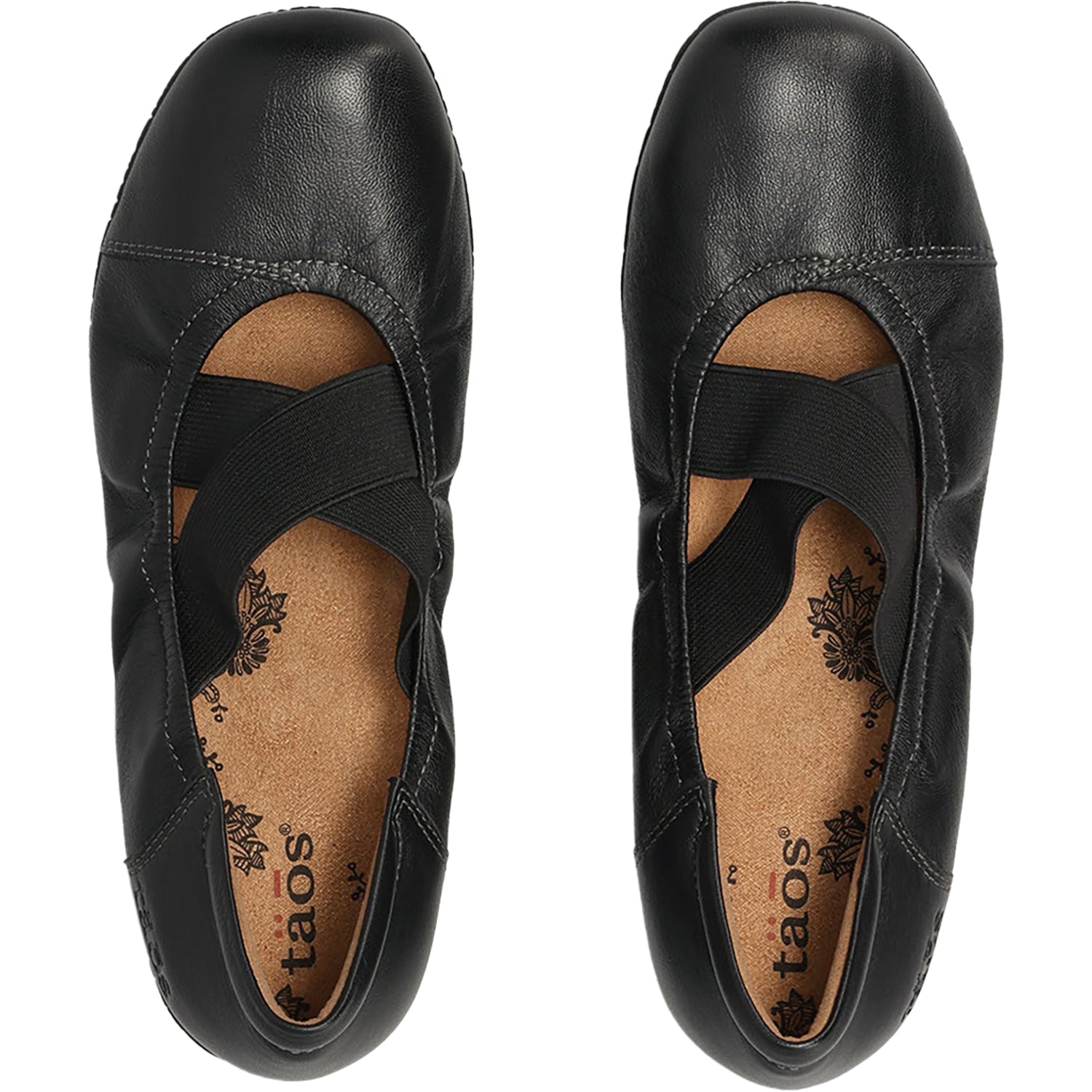 Womens Taos Taos Exhale Women's Mary Janes Black Leather Black Leather