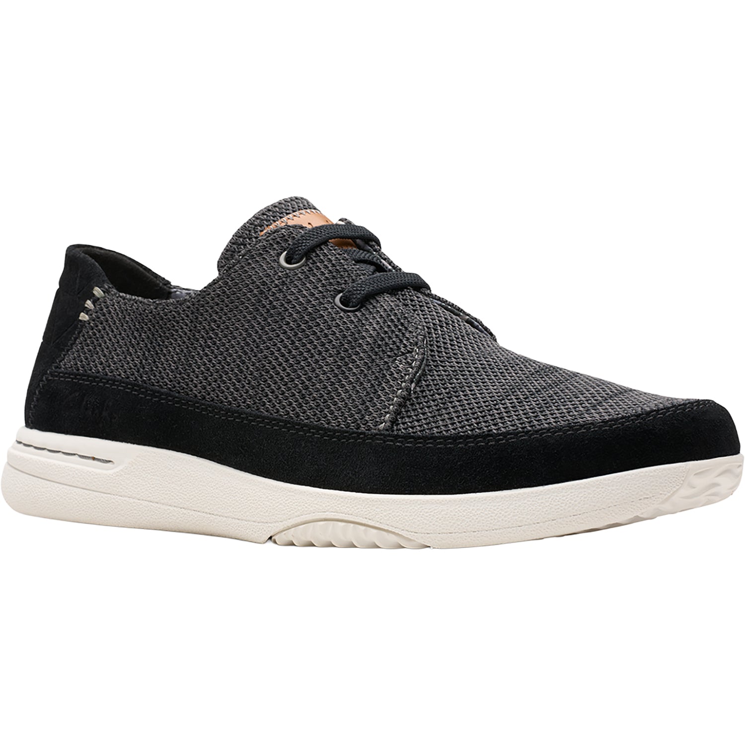 Mens Clarks Clarks Easeway Lace Men's Lace Up Shoes Black Combi Black Combi