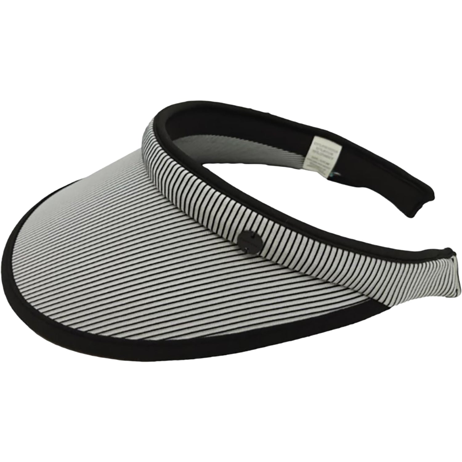 Womens Kooringal Kooringal Elliston Visor Women's Hat Black/White Stripe Black/White Stripe