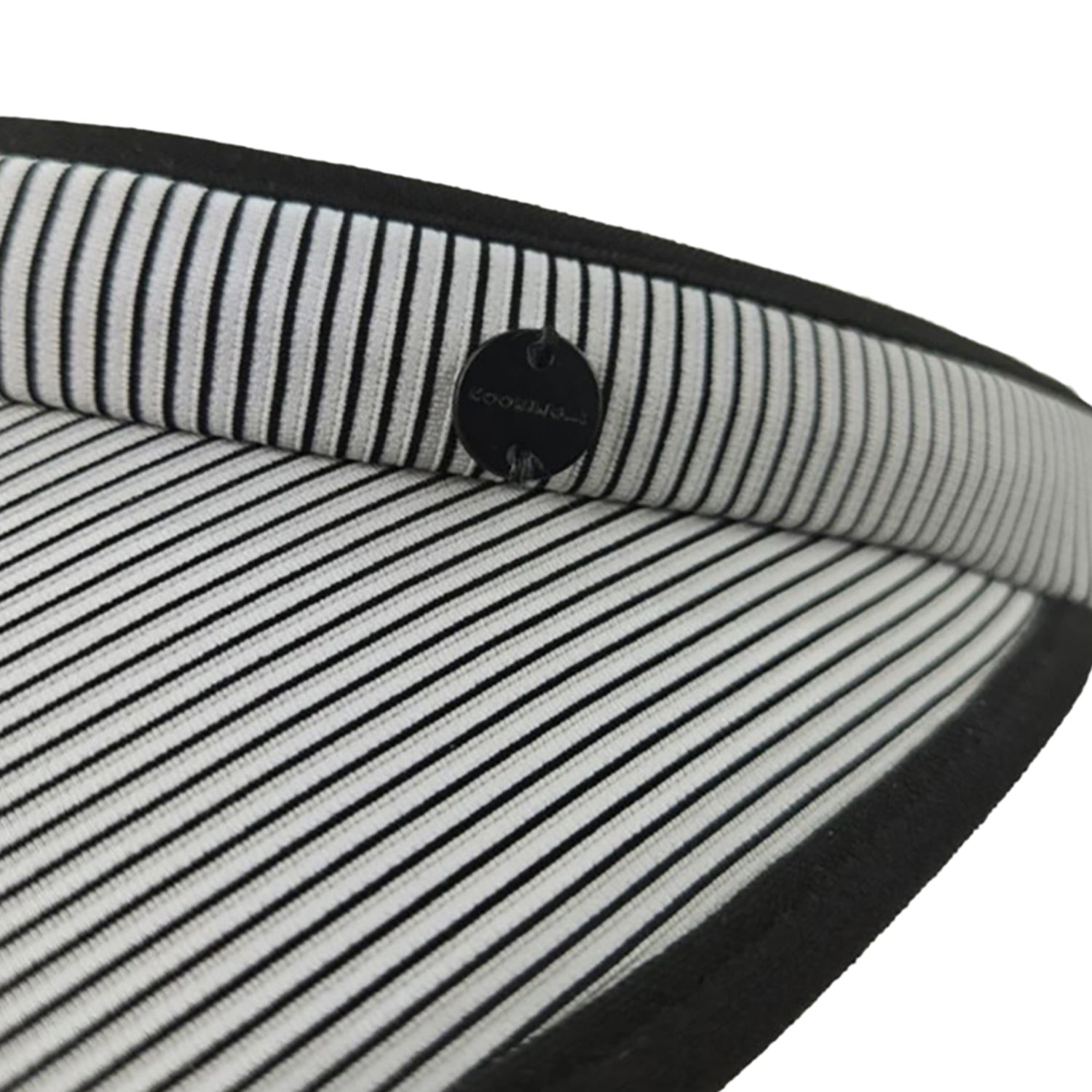 Womens Kooringal Kooringal Elliston Visor Women's Hat Black/White Stripe Black/White Stripe