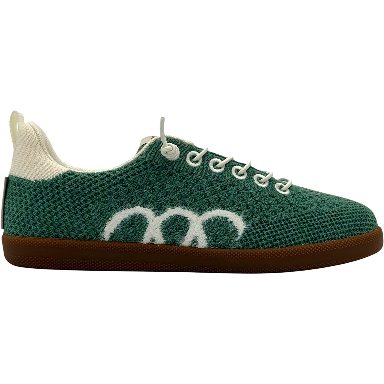 Womens Woolloomooloo Engadine Merino Wool Women's Lace Up Shoes Sage/Ecru Sage/Ecru