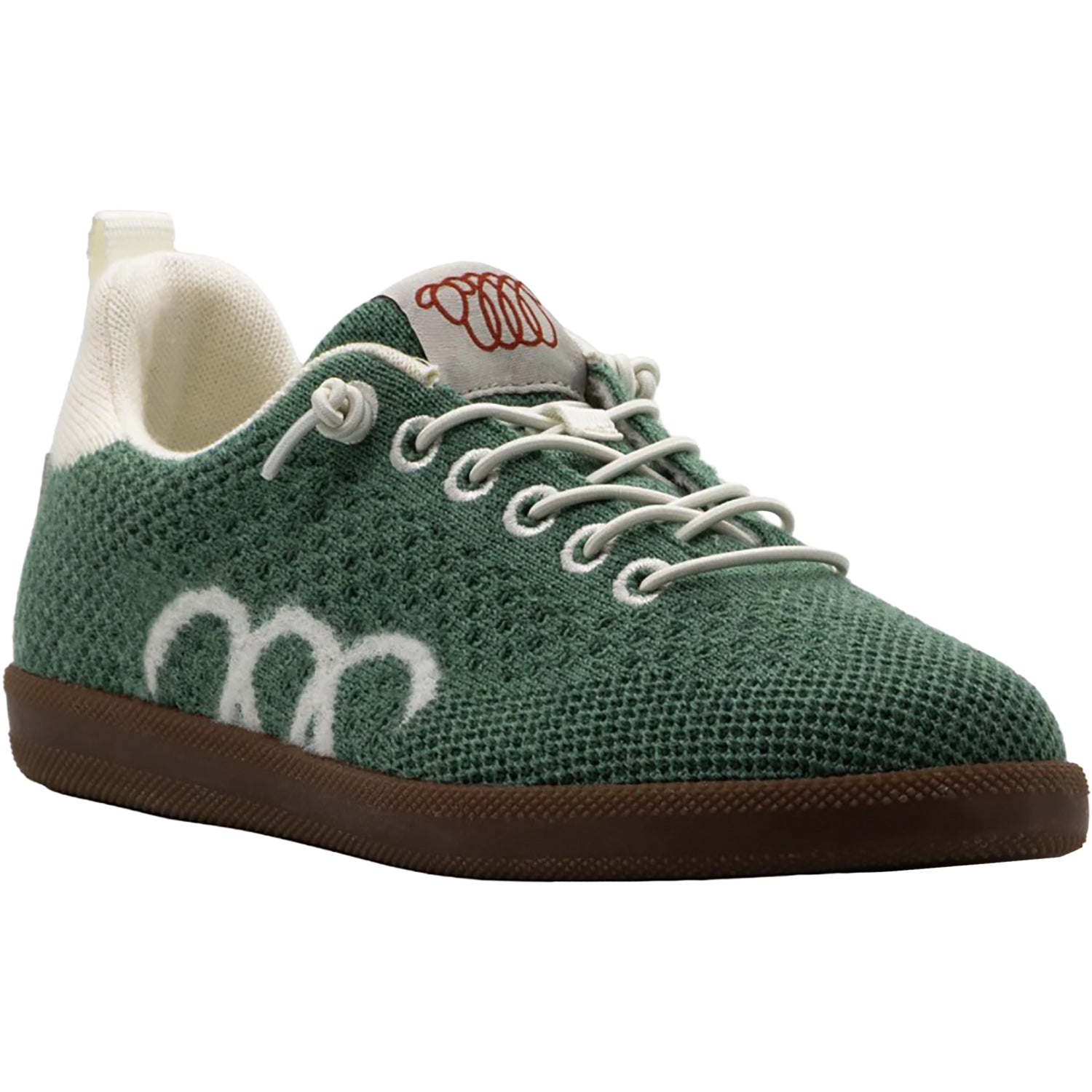 Womens Woolloomooloo Engadine Merino Wool Women's Lace Up Shoes Sage/Ecru Sage/Ecru