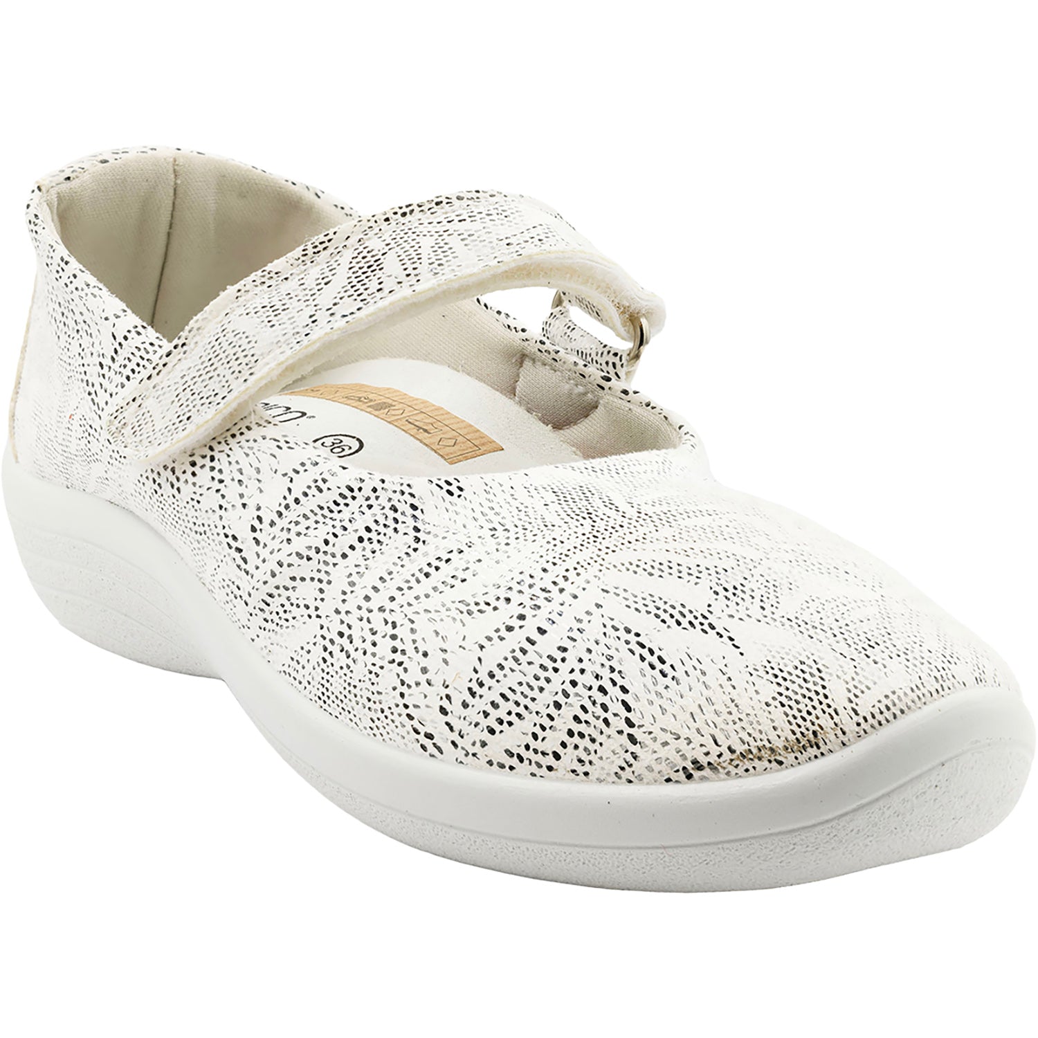 Womens Arcopedico Arcopedico Estrela Women's Mary Janes White Palm White Palm
