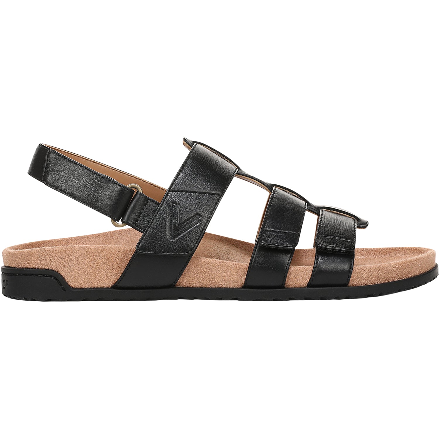 Womens Vionic Vionic Eureka Women's Sandals Black Leather Black Leather