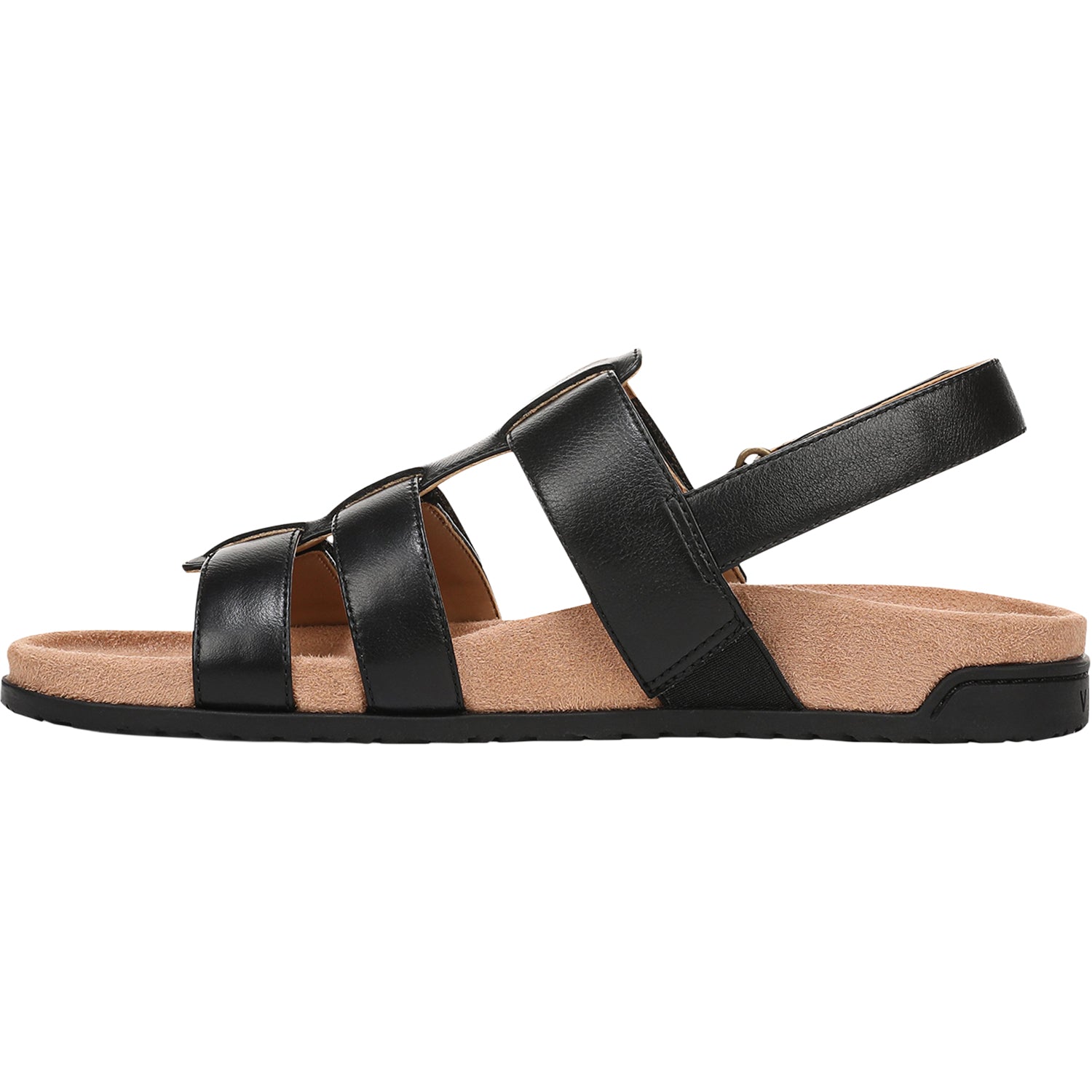 Womens Vionic Vionic Eureka Women's Sandals Black Leather Black Leather