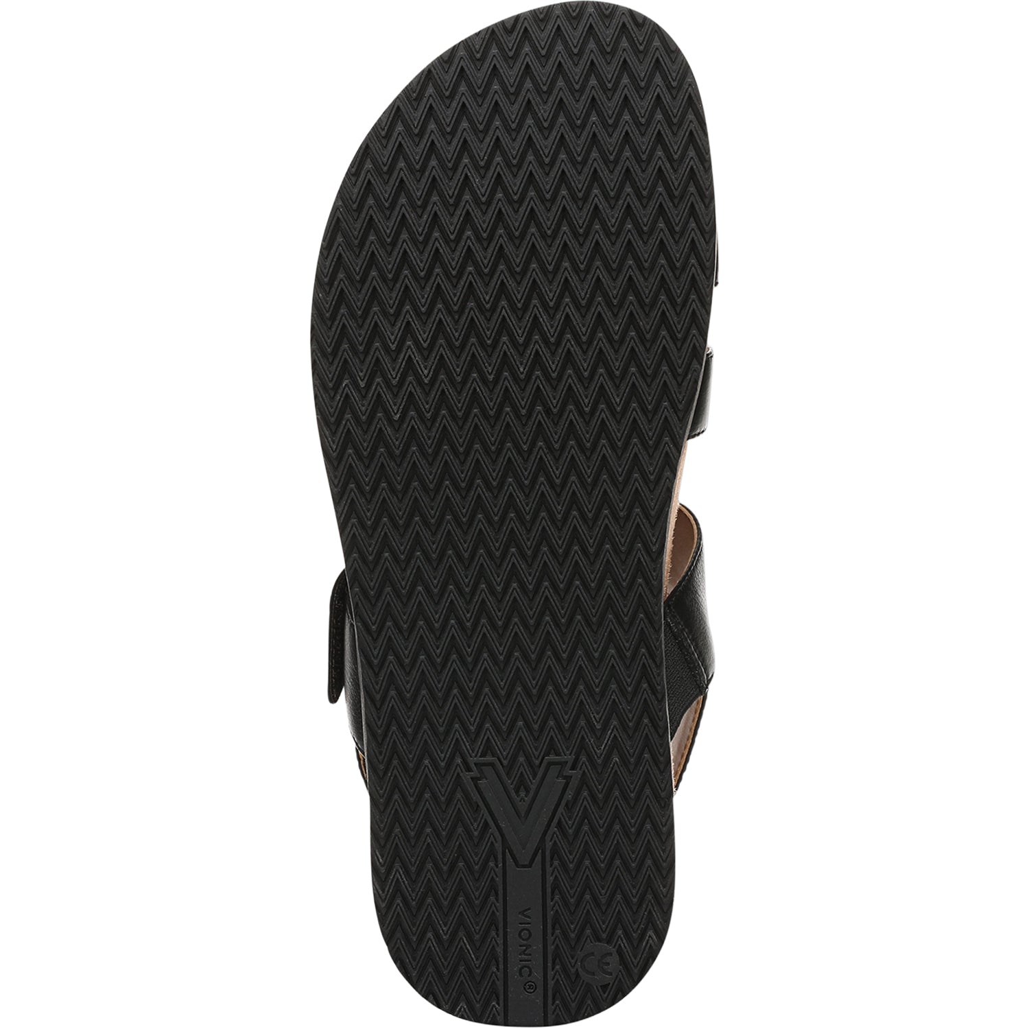 Womens Vionic Vionic Eureka Women's Sandals Black Leather Black Leather