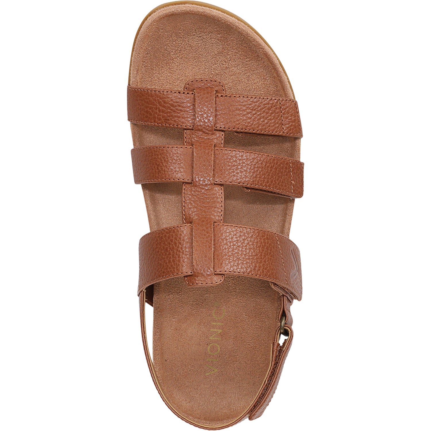 Womens Vionic Vionic Eureka Women's Sandals Tan Leather Tan Leather