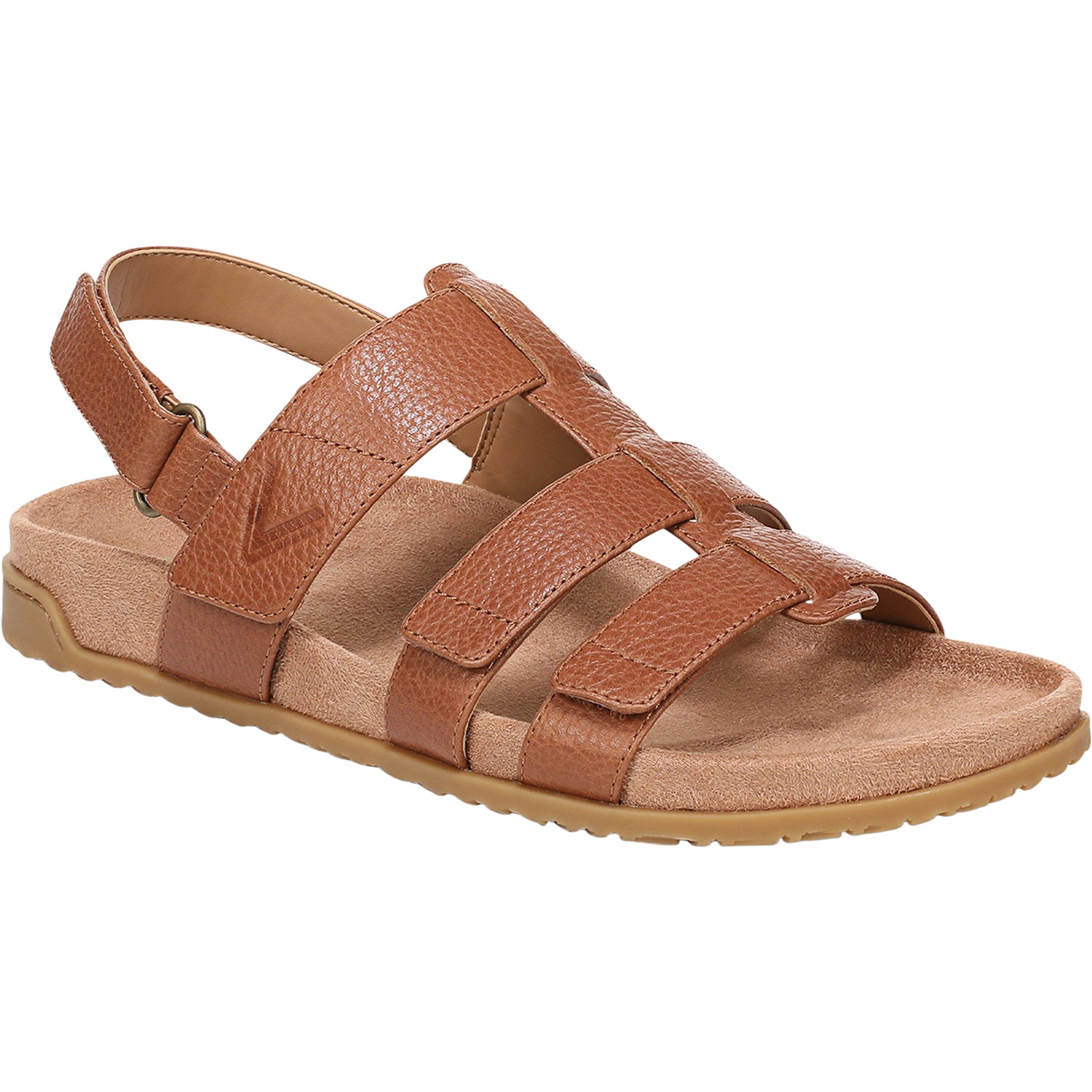 Womens Vionic Vionic Eureka Women's Sandals Tan Leather Tan Leather