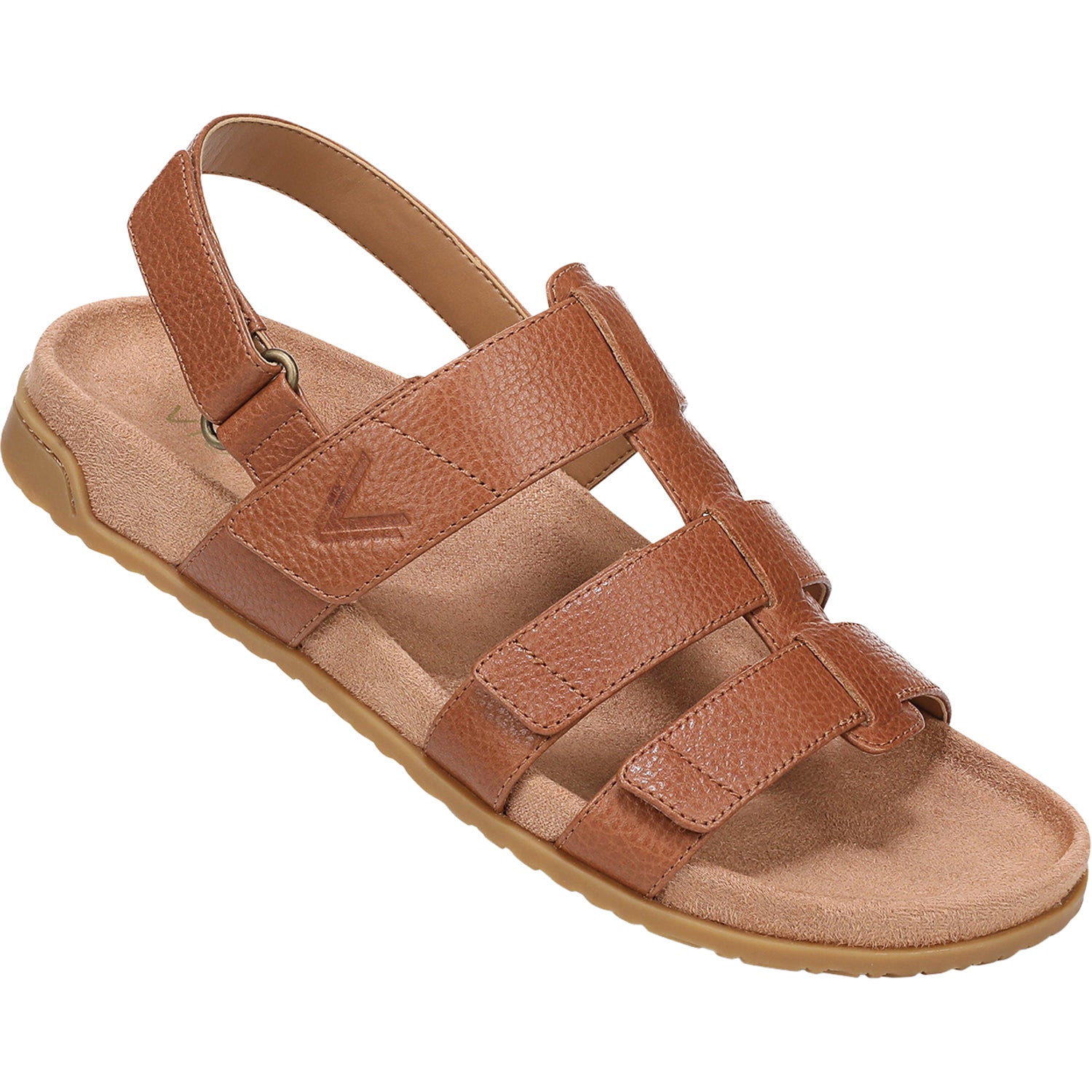 Womens Vionic Vionic Eureka Women's Sandals Tan Leather Tan Leather