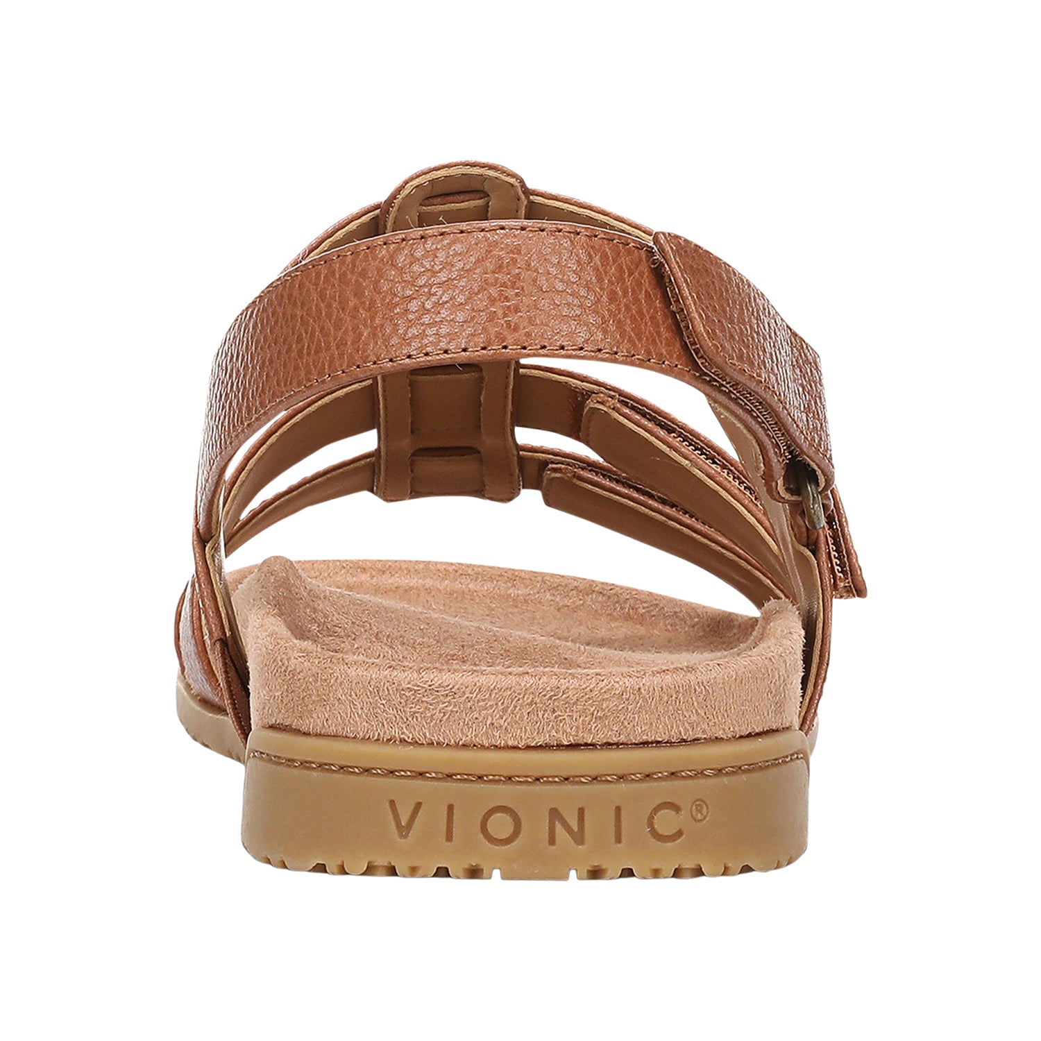 Womens Vionic Vionic Eureka Women's Sandals Tan Leather Tan Leather