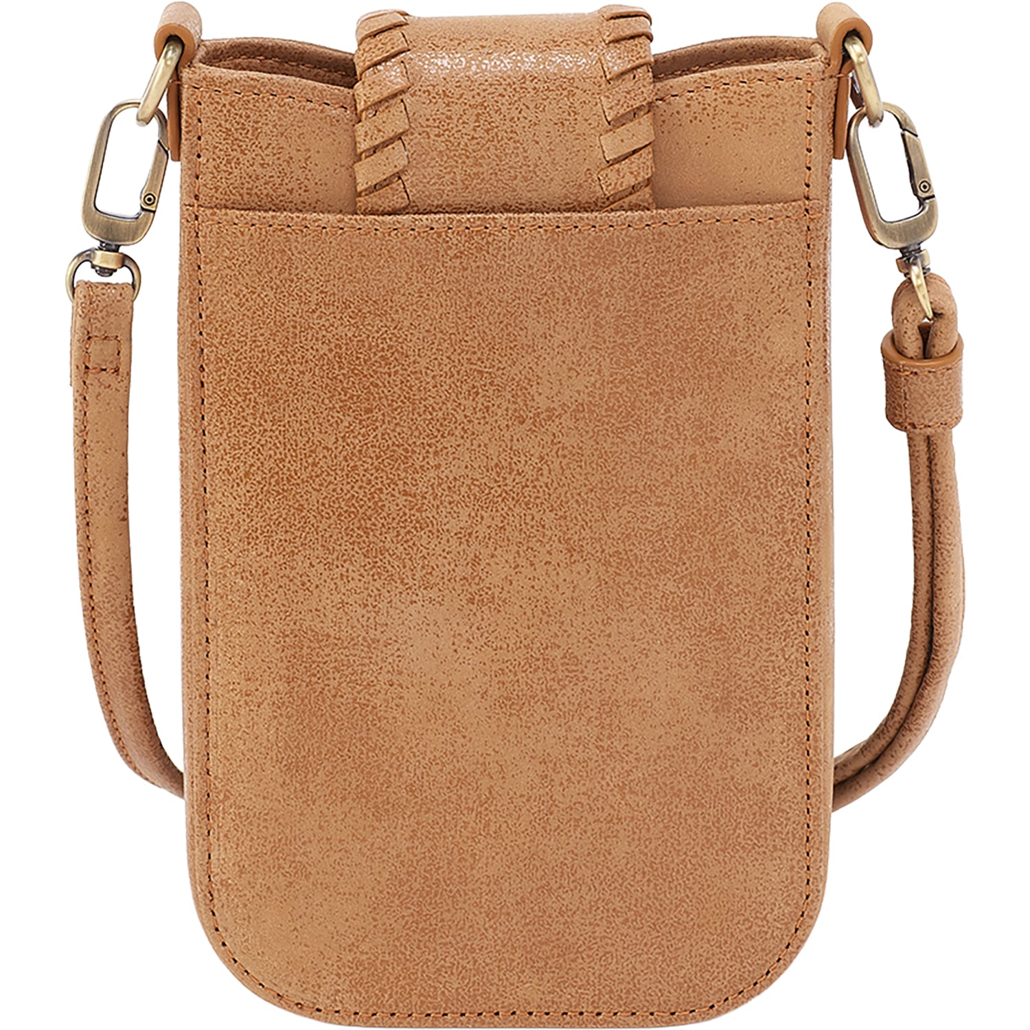 Womens Hobo Hobo Expedition Phone Crossbody Handbag Whiskey Buffed Leather Whiskey Buffed Leather