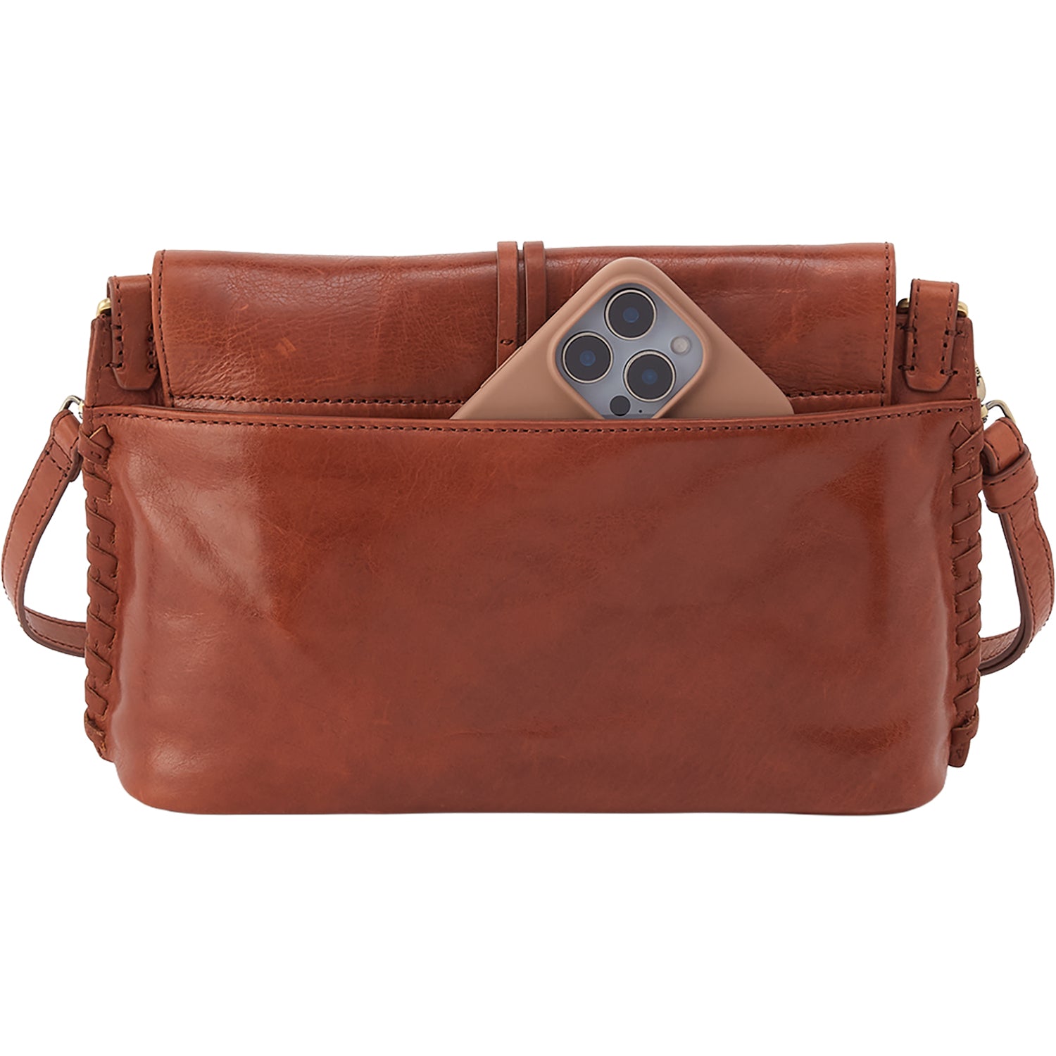 Womens Hobo Hobo Expedition Shoulder Crossbody Handbag Pecan Ridge Pecan Ridge