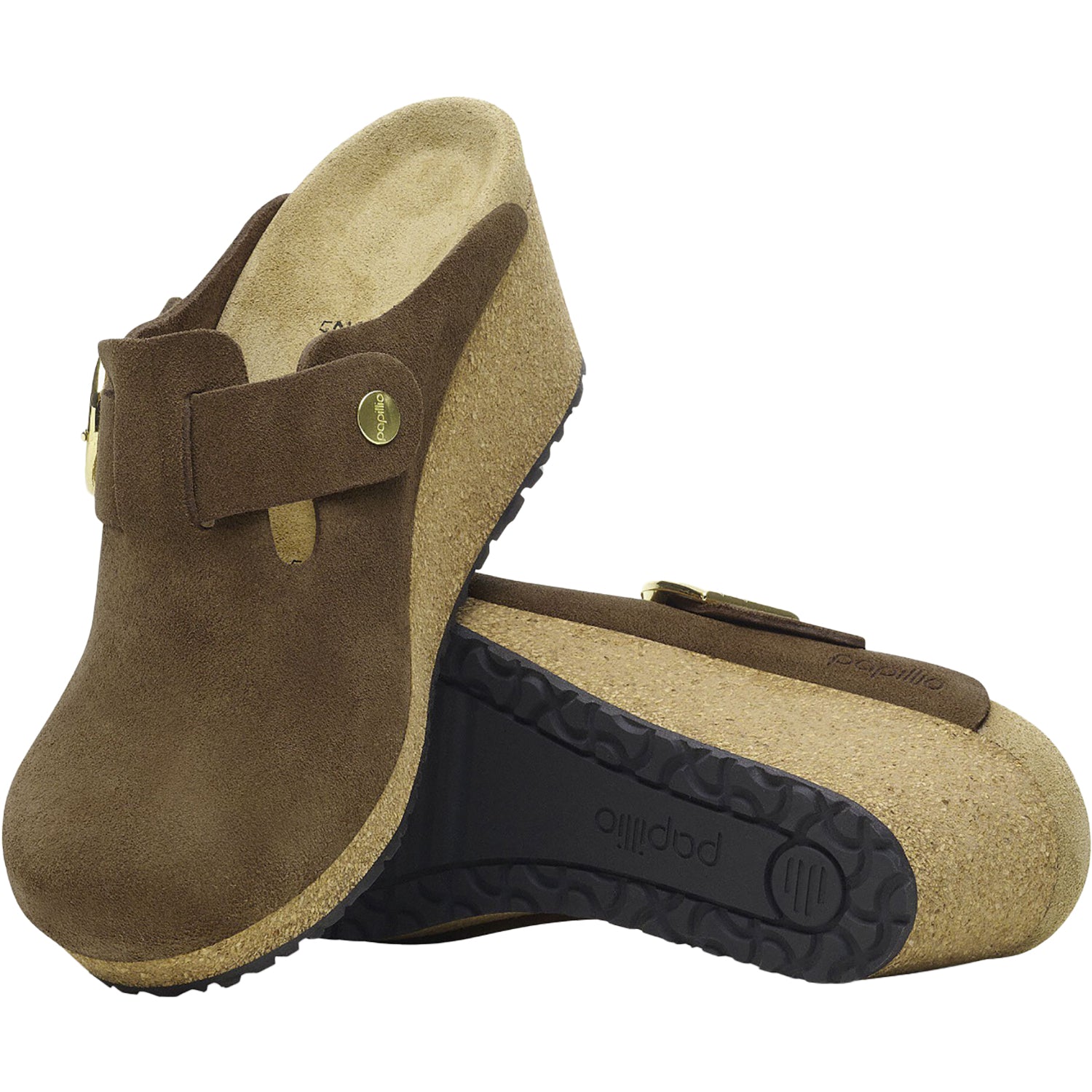 Women's Birkenstock Papillio Fanny Dark Tea Suede – Footwear Women's Birkenstock Papillio Fanny Dark Tea Suede – Footwear