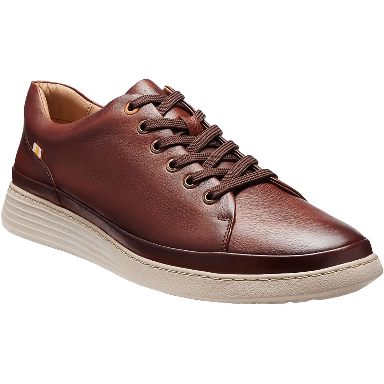 Mens Samuel hubbard Samuel Hubbard Featherlight Fast Men's Lace Up Shoes Cognac Leather Cognac Leather