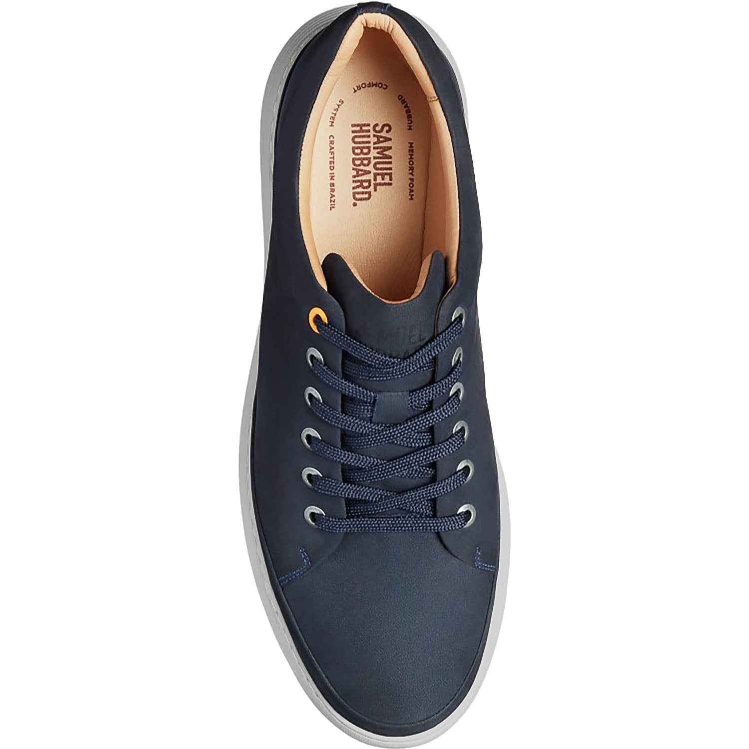 Mens Samuel hubbard Samuel Hubbard Featherlight Fast Men's Lace Up Shoes Navy Nubuck Navy Nubuck