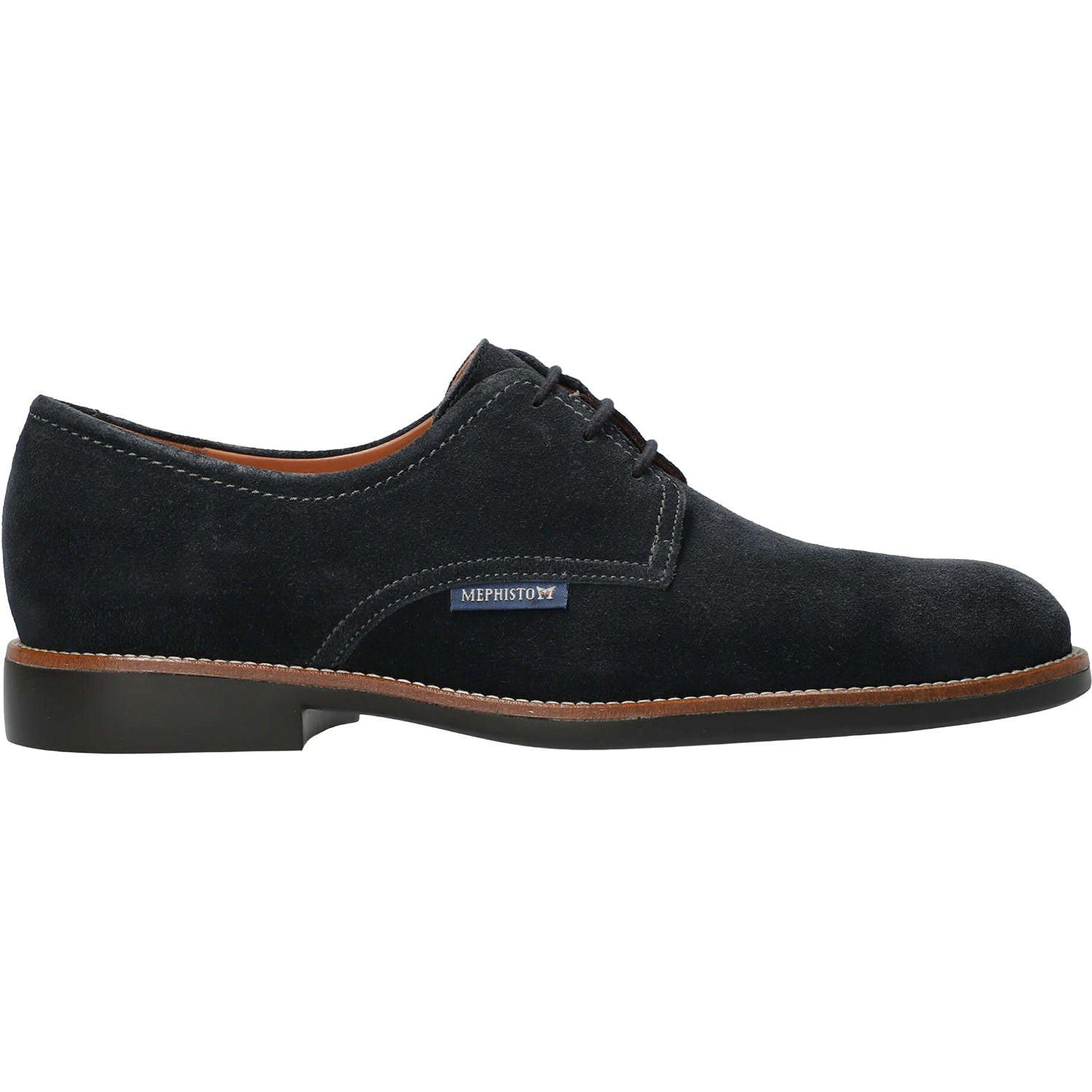 Mens Mephisto Mephisto Fedrik Men's Dress Shoes Blue Velsport Blue Velsport