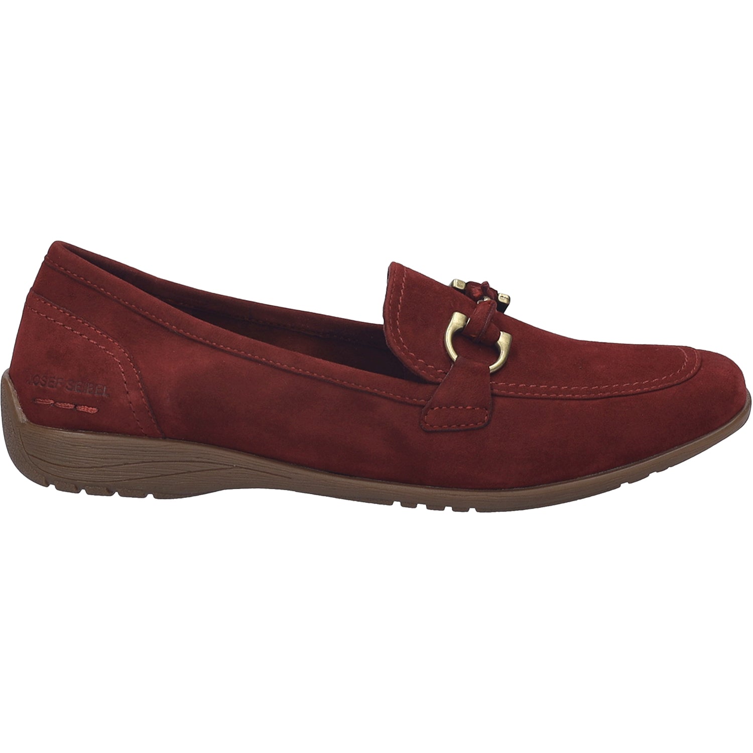 Womens Josef seibel Josef Seibel Fenja 34 Women's Dress Flats Bordo Suede Bordo Suede
