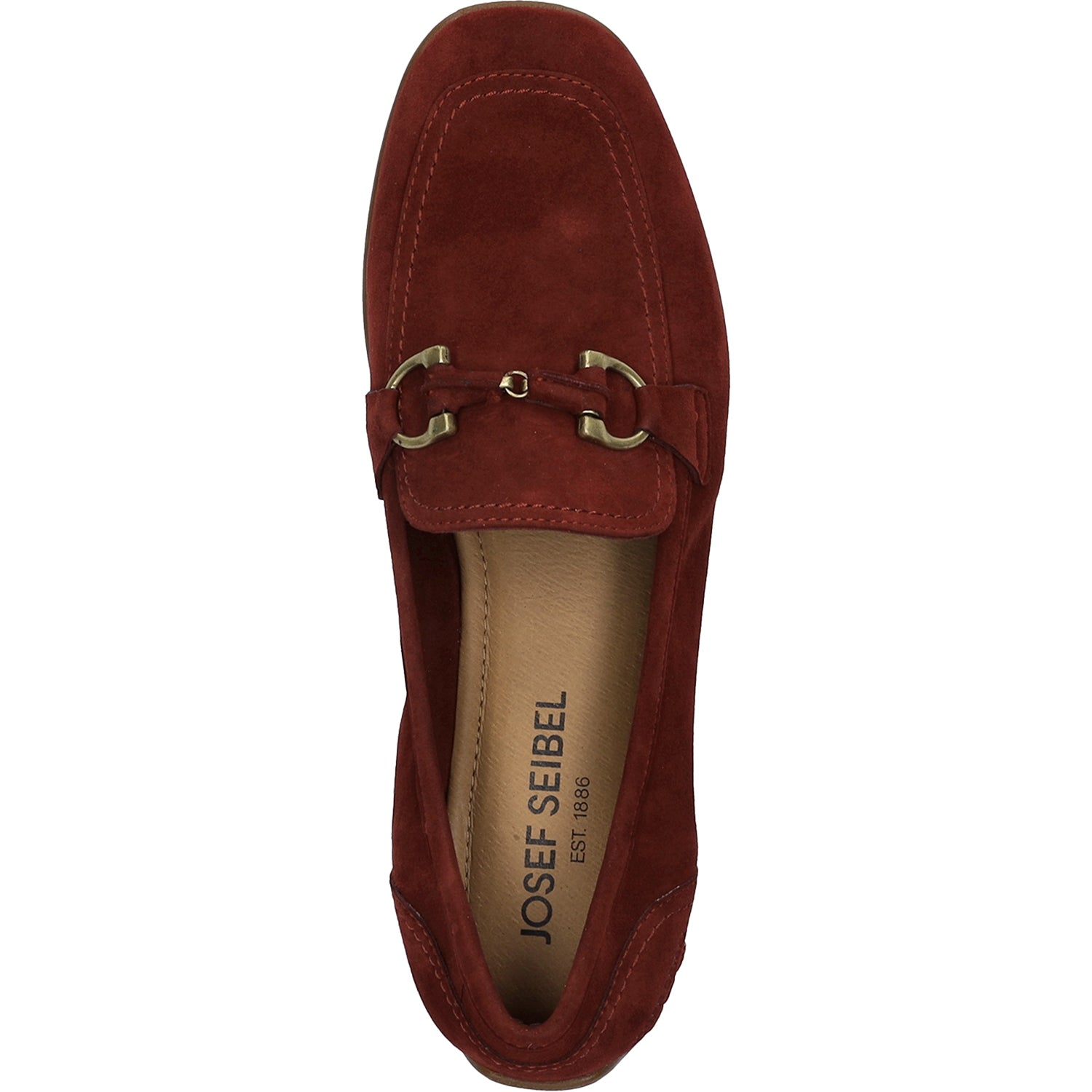 Womens Josef seibel Josef Seibel Fenja 34 Women's Dress Flats Bordo Suede Bordo Suede