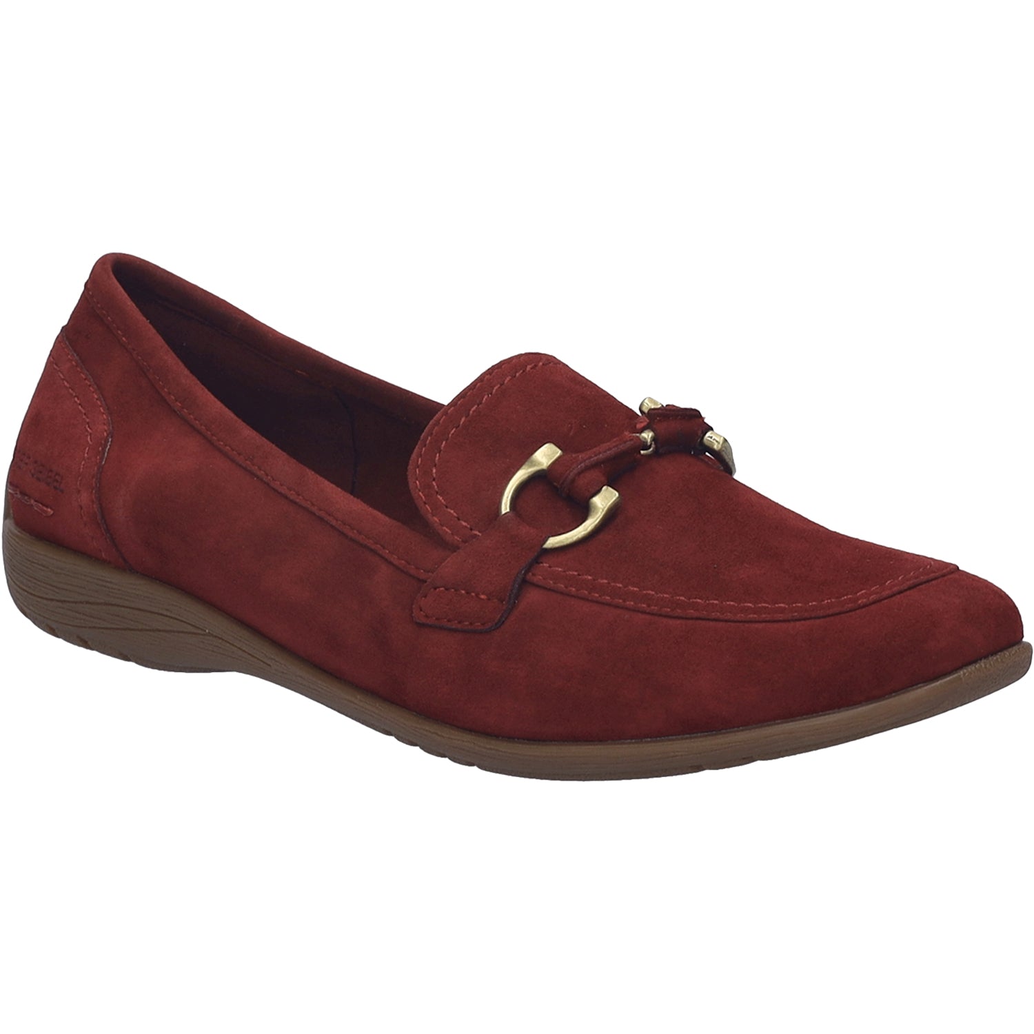 Womens Josef seibel Josef Seibel Fenja 34 Women's Dress Flats Bordo Suede Bordo Suede