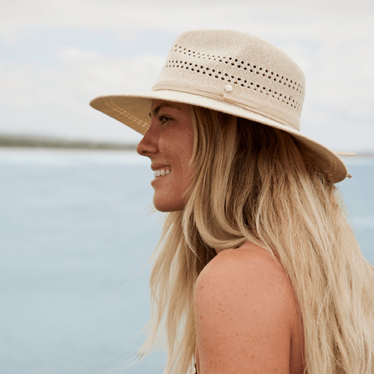 Womens Kooringal Kooringal Fitzroy Safari Women's Hat Beige Beige