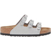 Womens Birkenstock Birkenstock Florida Women's Sandals Shiny Glitter Silver Shiny Glitter Silver