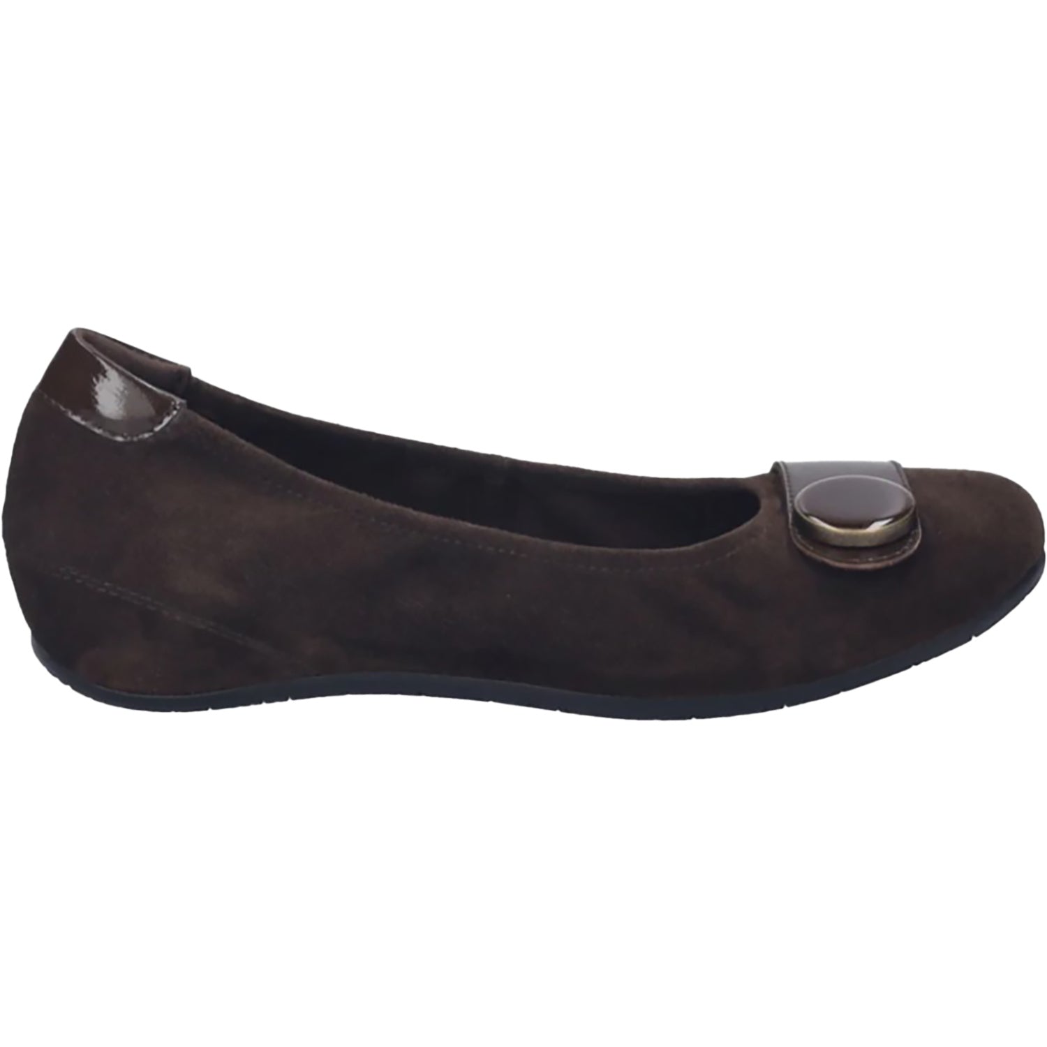 Womens Josef seibel Josef Seibel Florina 06 Women's Dress Flats Cognac Suede Cognac Suede