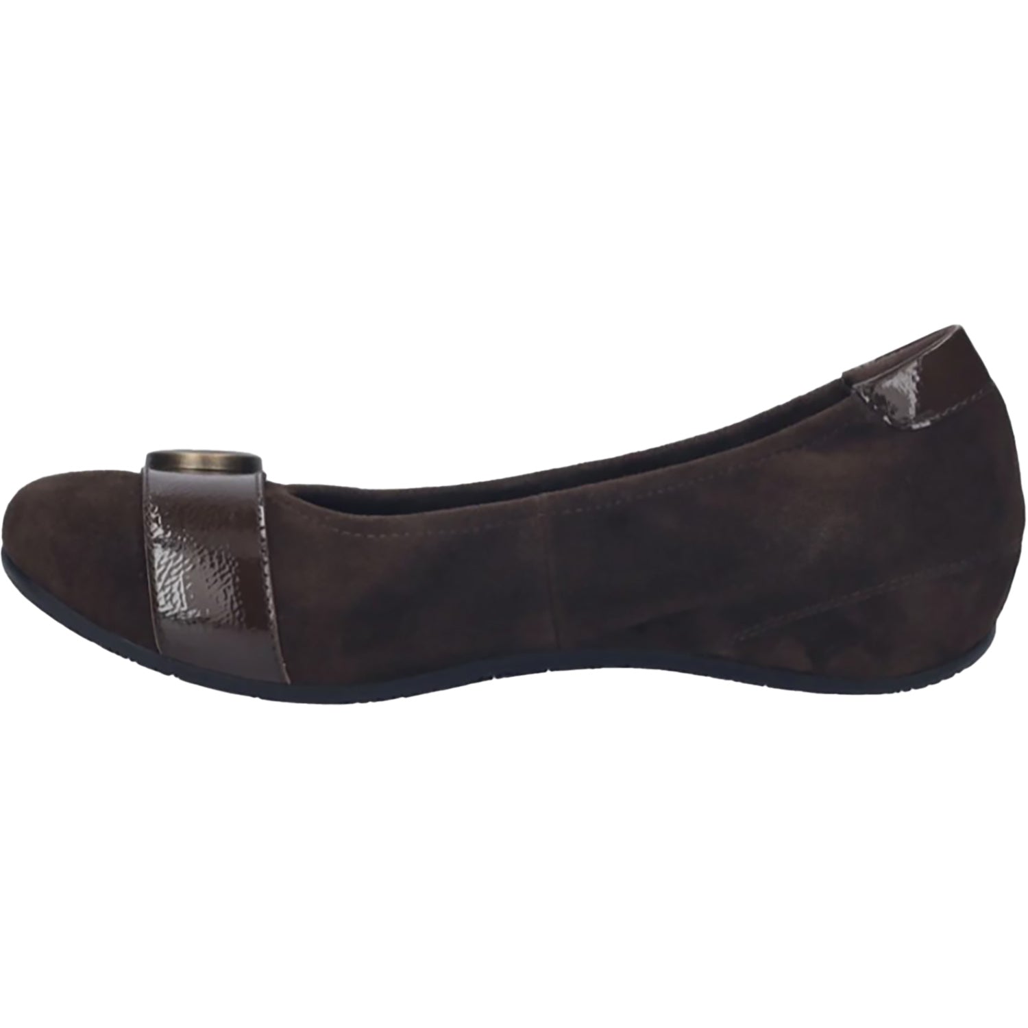Womens Josef seibel Josef Seibel Florina 06 Women's Dress Flats Cognac Suede Cognac Suede