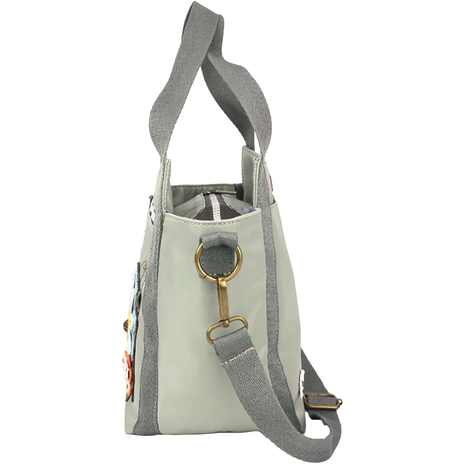 Womens Chala Chala Flower Venture Mini Carryall Handbag Sage Sage