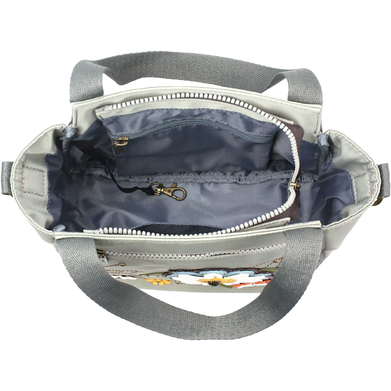 Womens Chala Chala Flower Venture Mini Carryall Handbag Sage Sage