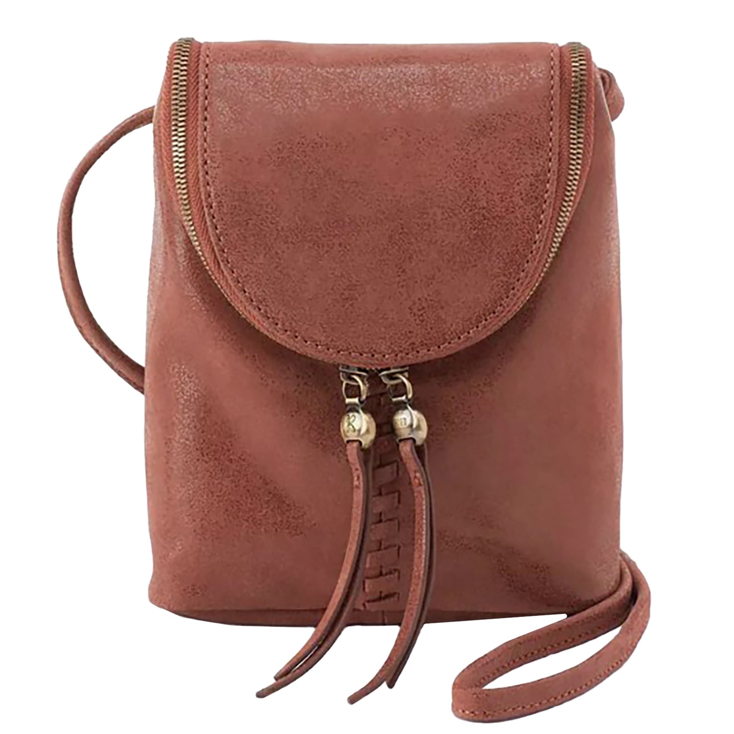 Womens Hobo Hobo Fern Crossbody Buffed Burnished Saddle Buffed Burnished Saddle