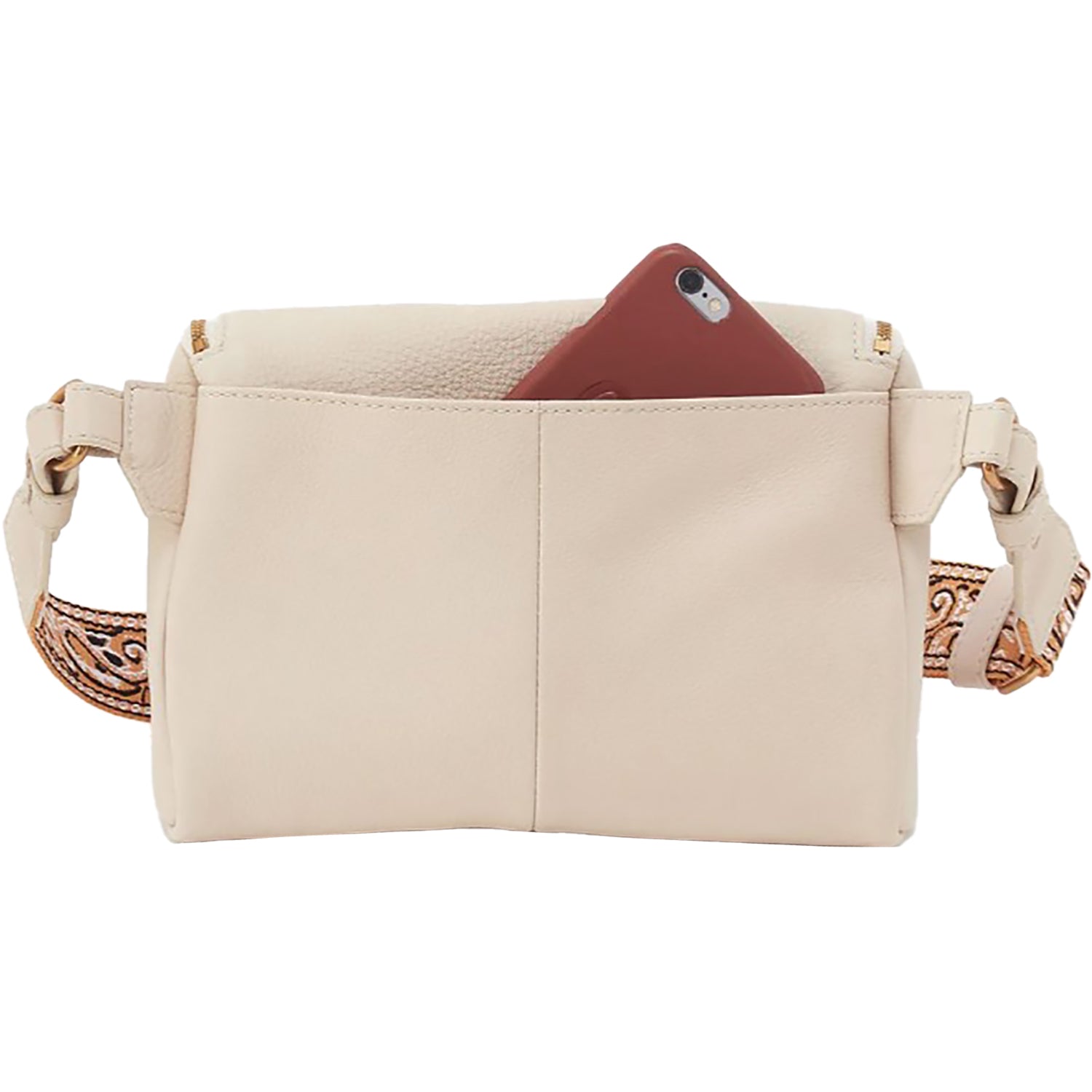 Womens Hobo Hobo International Fern Large Belt Bag Handbag Birch with Webbing Strap Birch with Webbing Strap