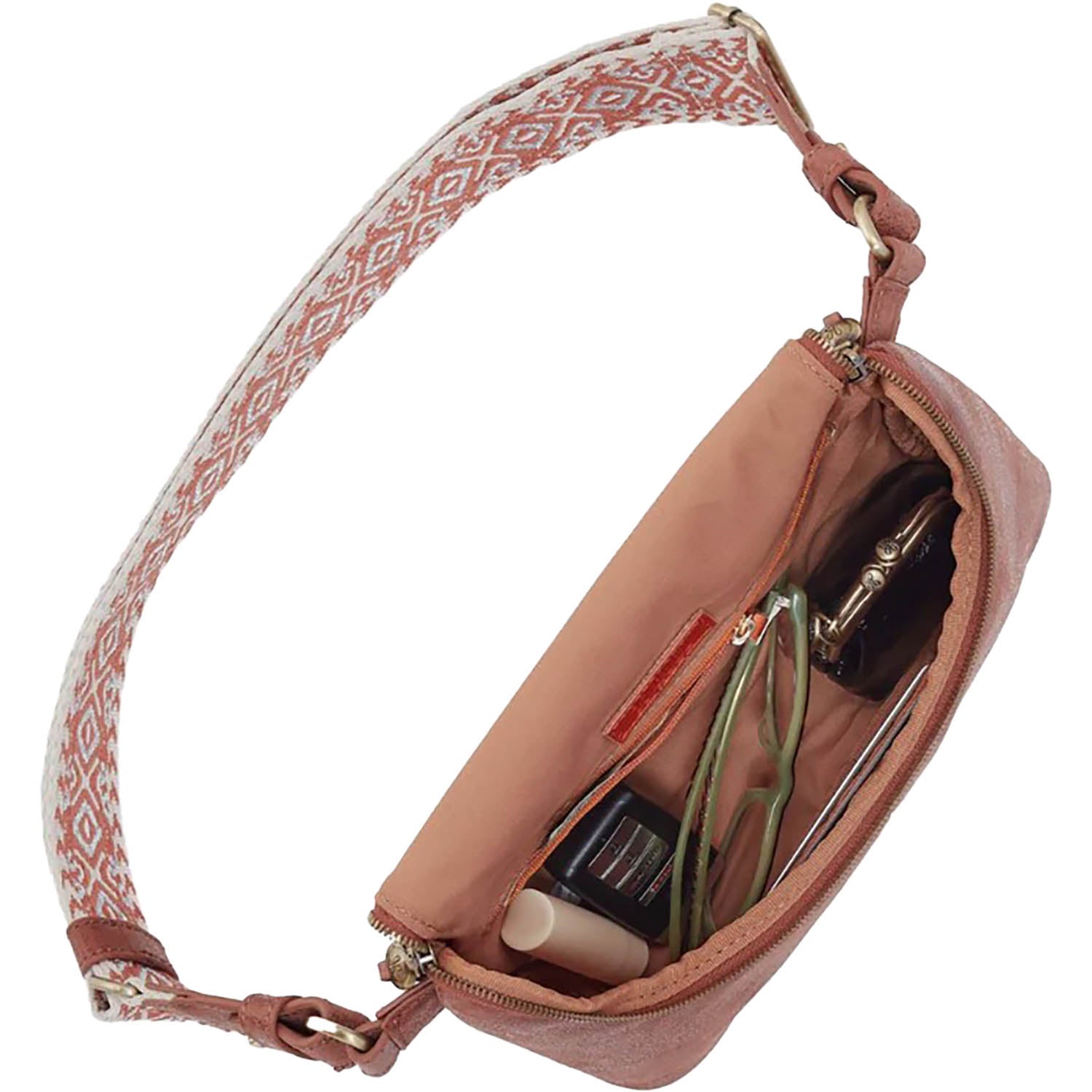 Womens Hobo Hobo Fern Large Belt Bag Buffed Burnished Saddle Buffed Burnished Saddle