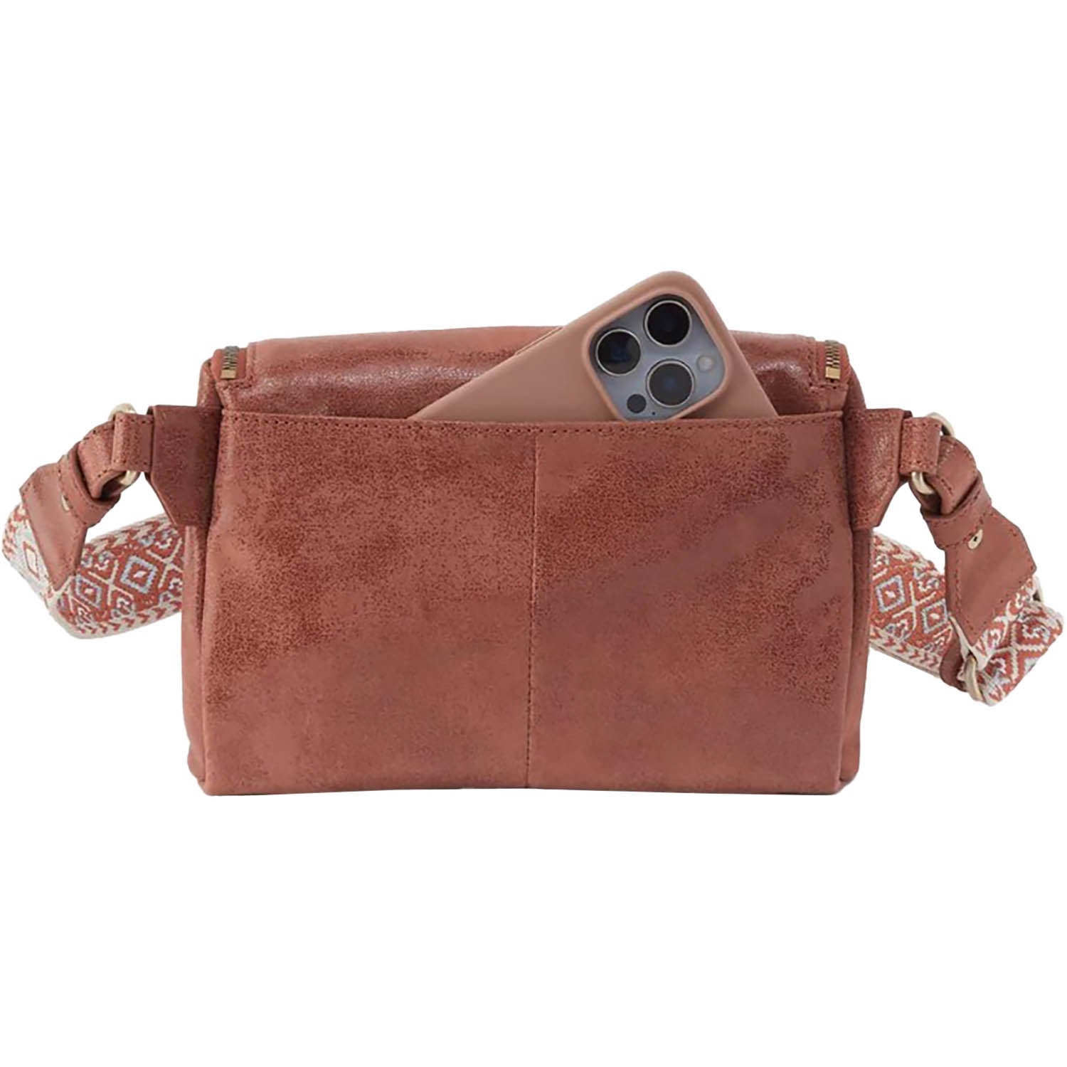 Womens Hobo Hobo Fern Large Belt Bag Buffed Burnished Saddle Buffed Burnished Saddle