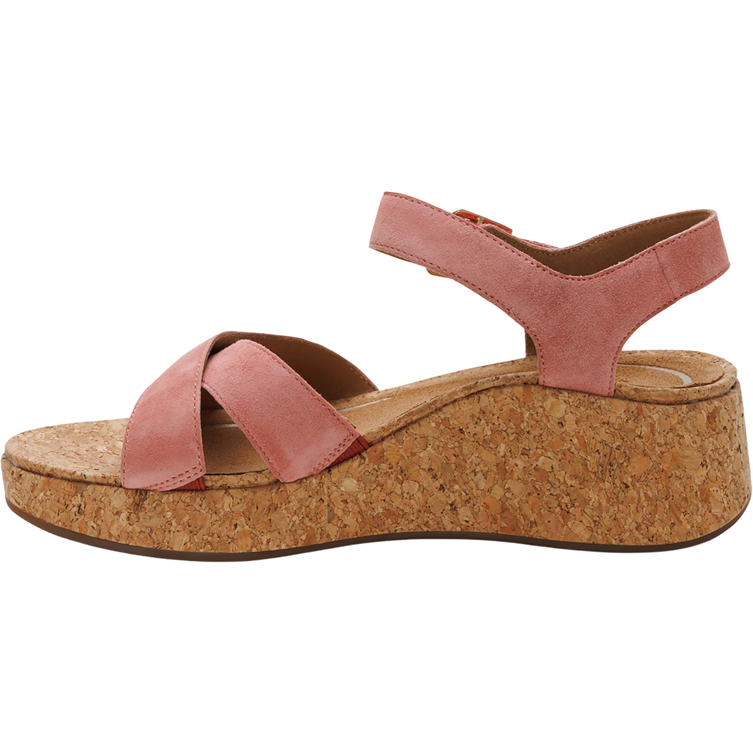 Womens Aetrex Aetrex Flora Women's Wedge Sandals Antique Rose Antique Rose