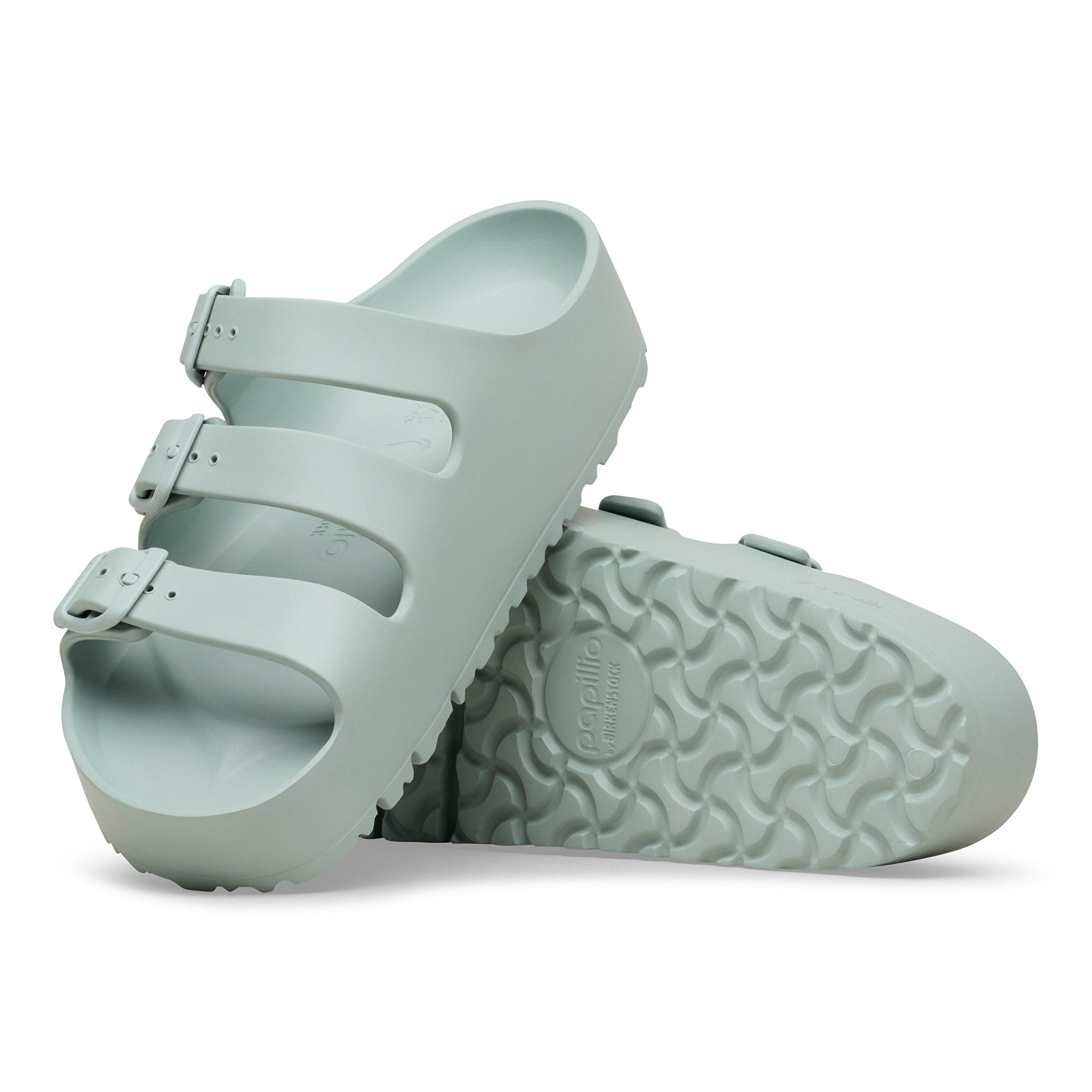 Womens Birkenstock Birkenstock Florida III Flex Platform Women's Sandals Pure Sage Pure Sage