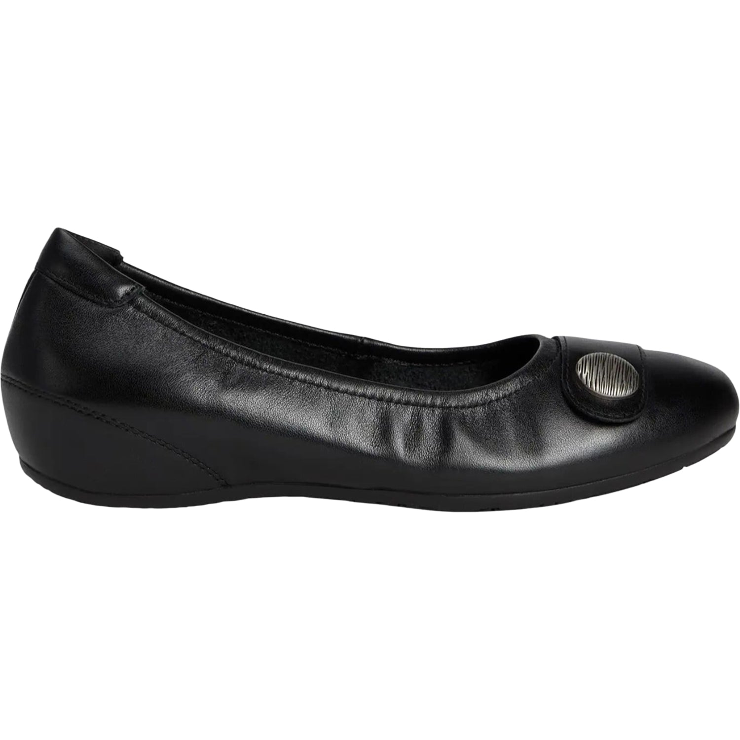 Womens Josef seibel Josef Seibel Florina 04 Women's Dress Flats Black Leather Black Leather