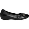 Womens Josef seibel Josef Seibel Florina 04 Women's Dress Flats Black Leather Black Leather